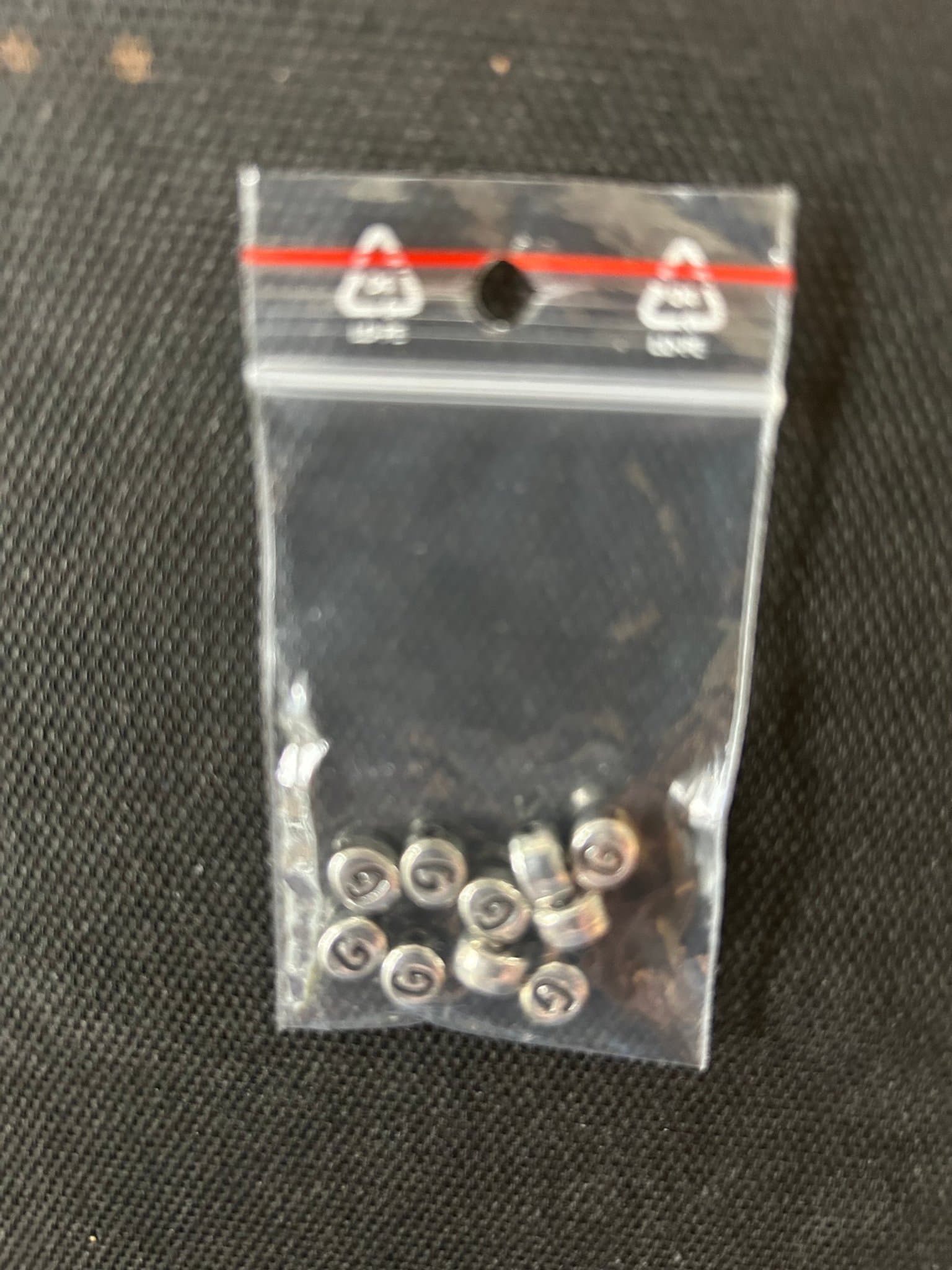 Bokstavspärlor 10 st - Bokstav G