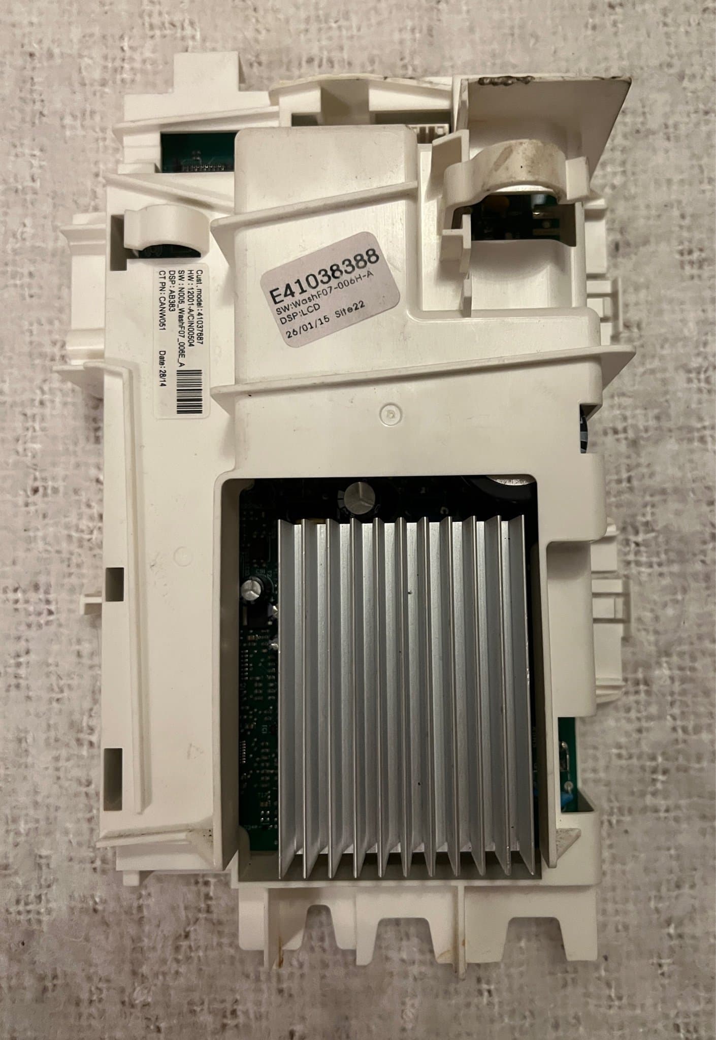 Kontrollmodul till Hoover WDYN 9646PG-30S tvättmaskin/torktumlare