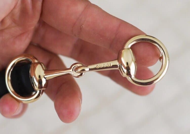 Gucci svart bälte 100 cm 1.5 cm