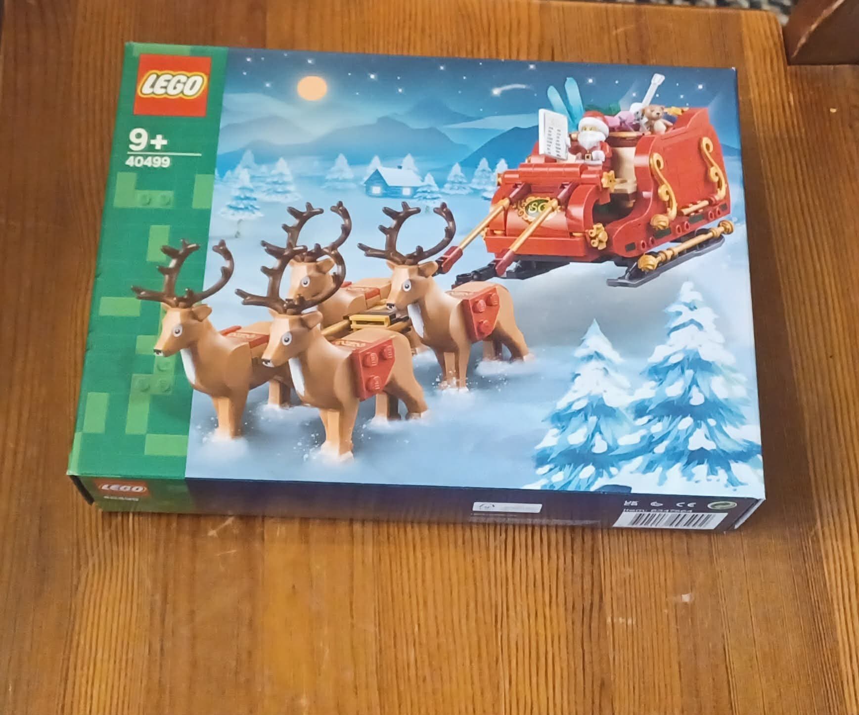 LEGO Tomtens släde 40499. Helt nytt, oöppnad.