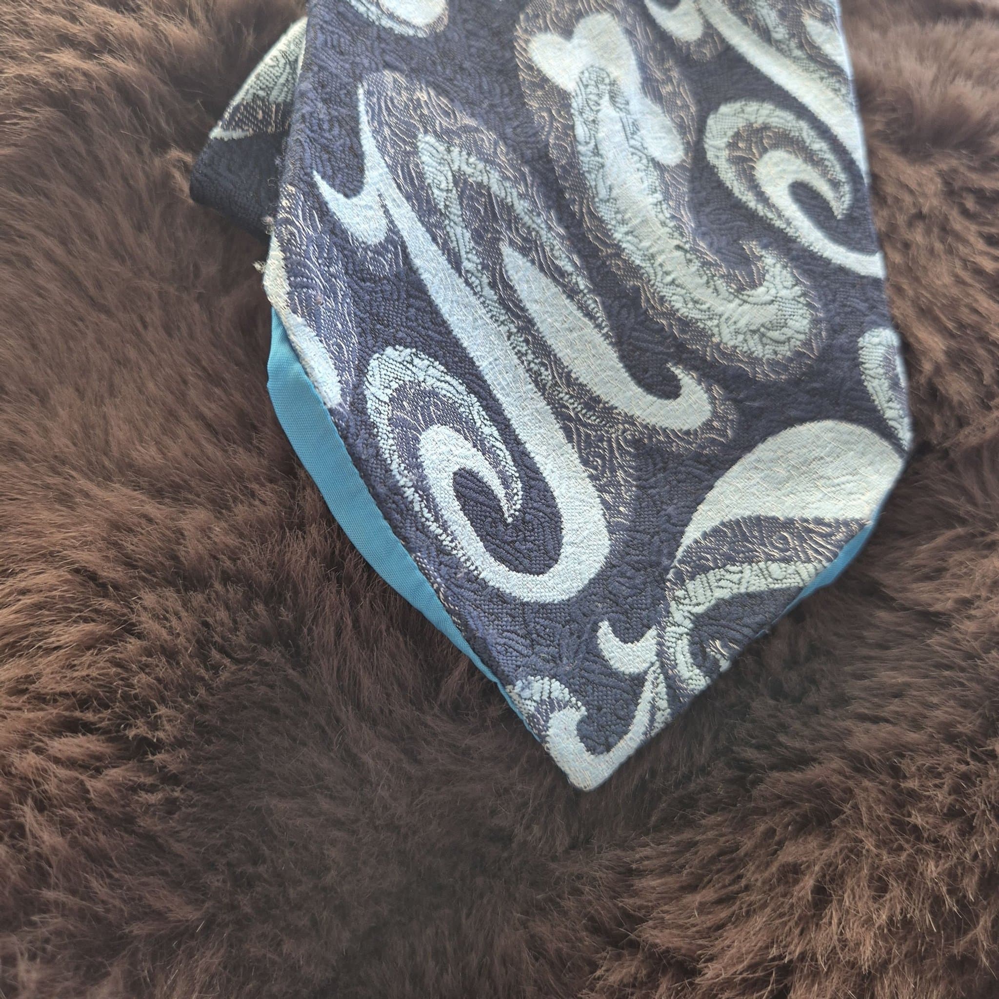 Herrman Design blå slips