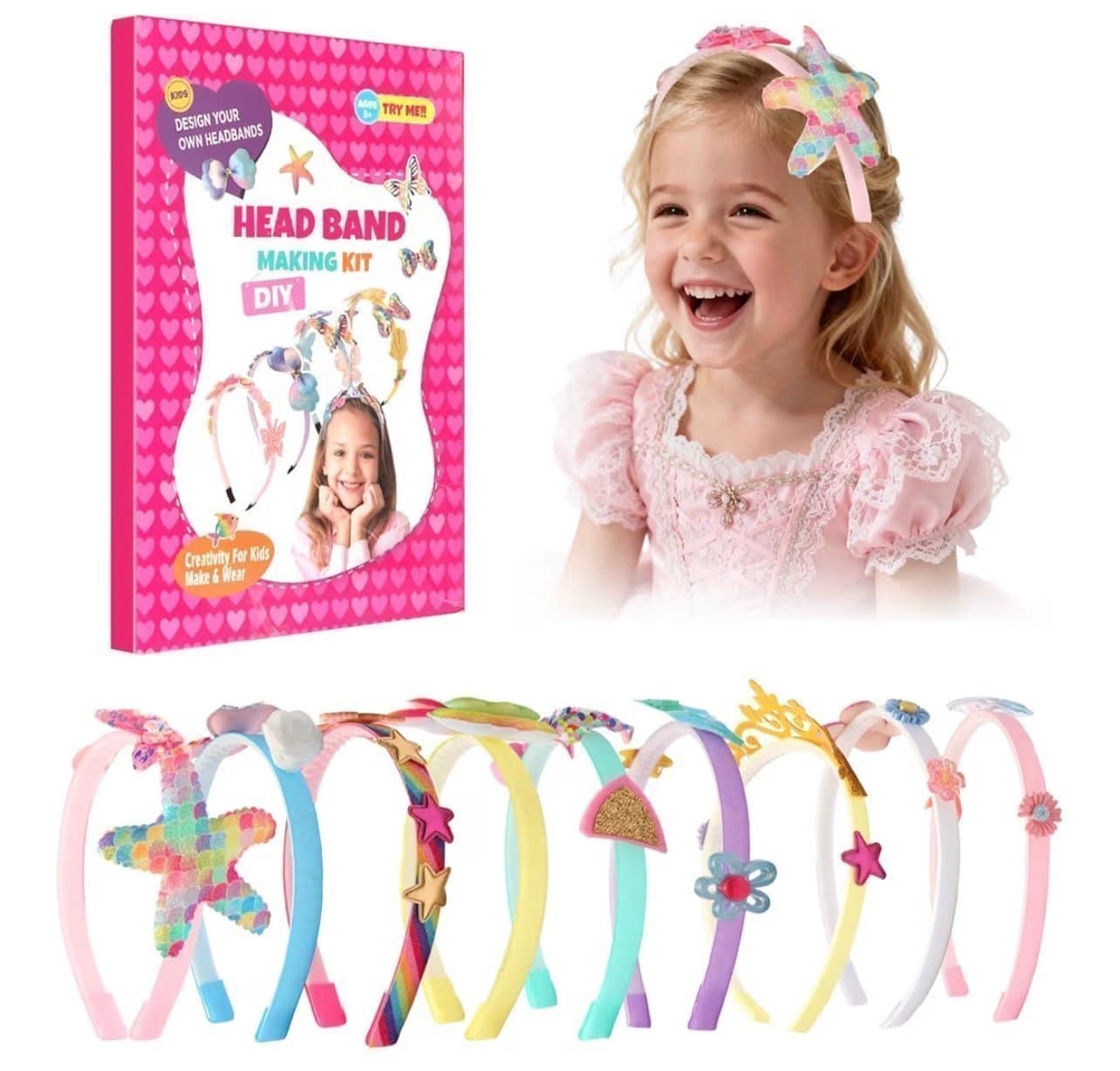 Diadem set pyssel barn