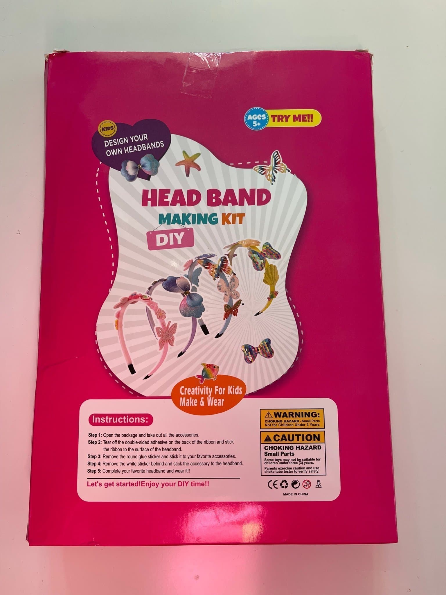 Diadem set pyssel barn