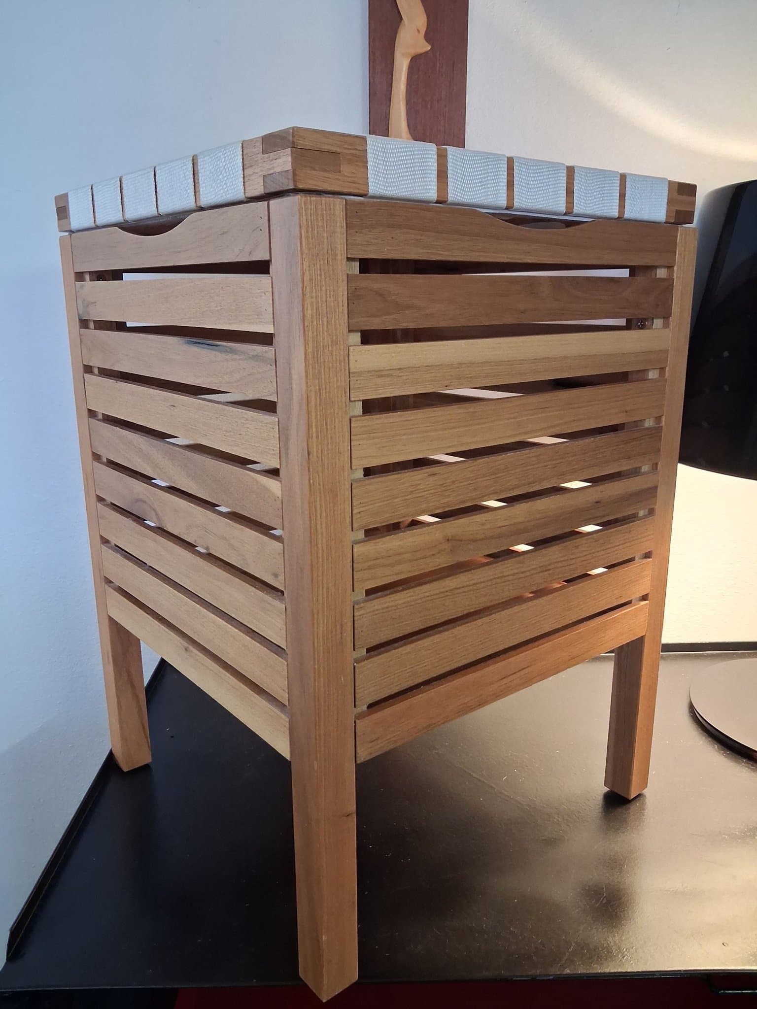 Ikea teak pall "Molger"~Ikea Molger~top condition~
