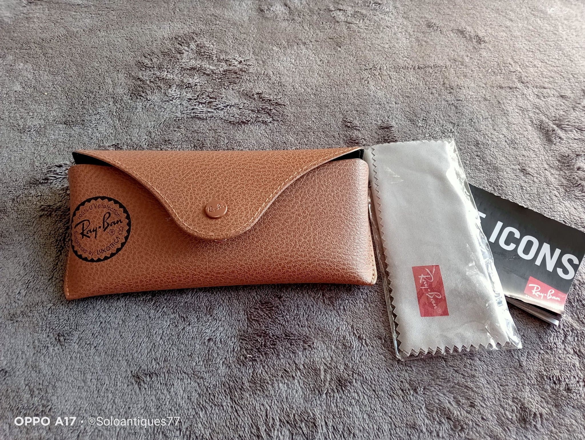 Brunt Ray-Ban glasögonfodral