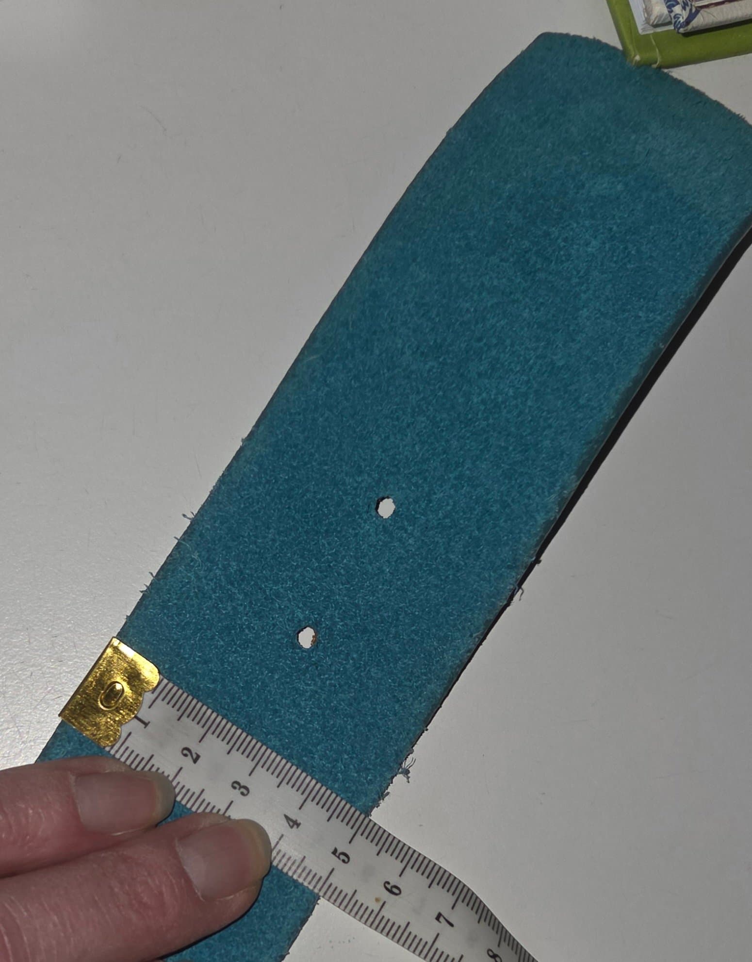 Friis & Company turkost bälte, storlek L