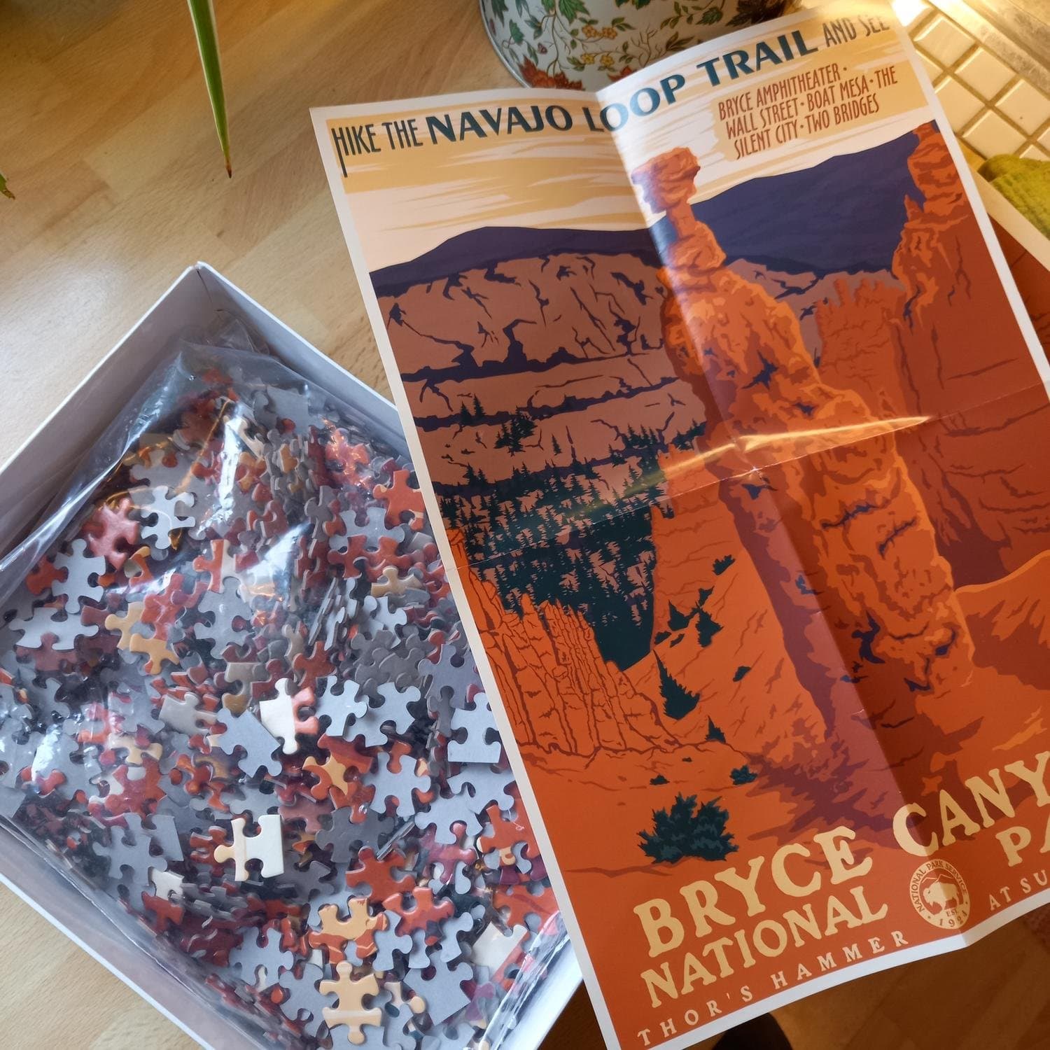Bryce Canyon National Park - Oanvänt! - Över 1000 bitar - 50x71cm - Inkl.poster!
