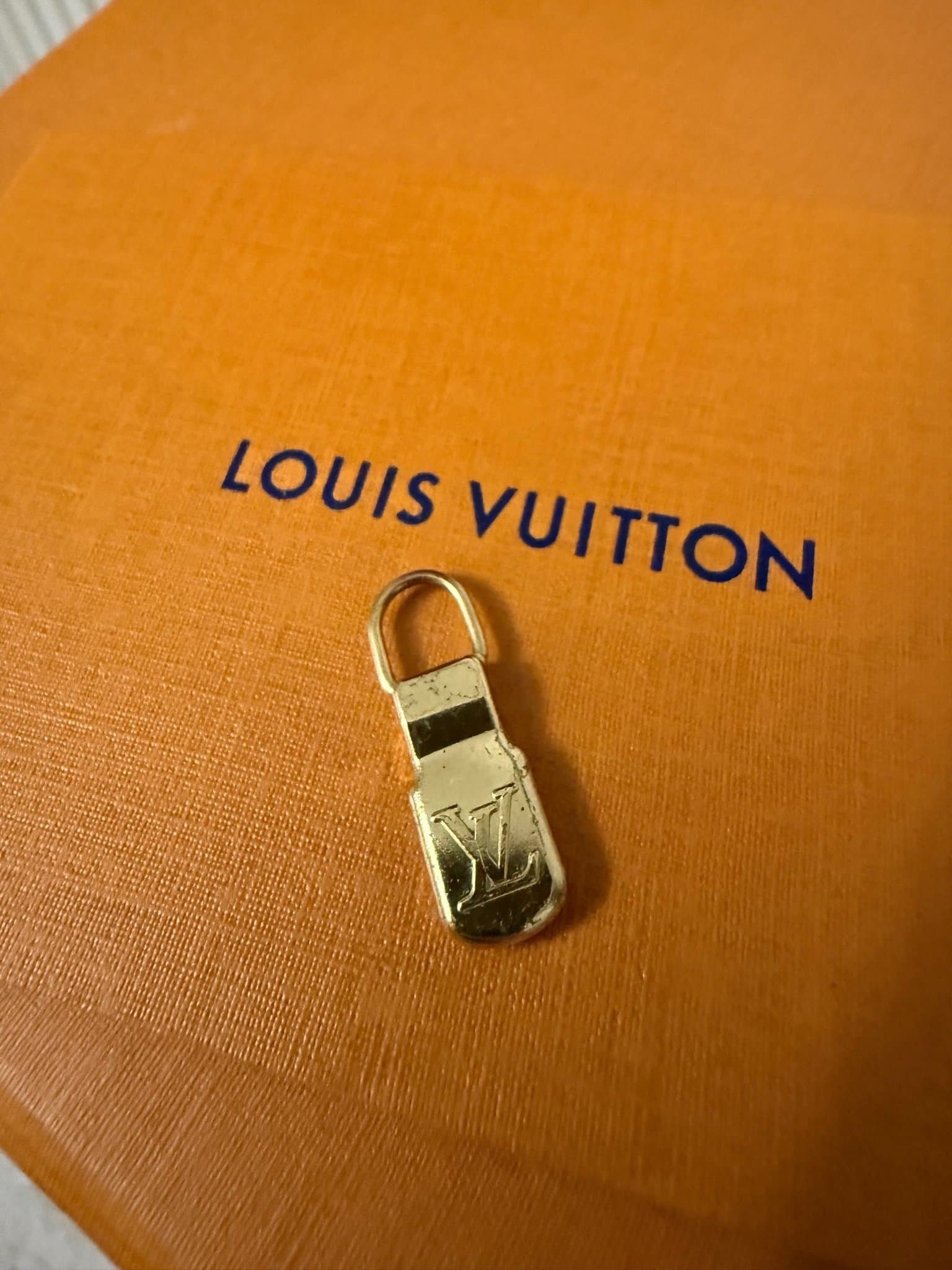 Louis Vuitton vintage zipperpull / hänge