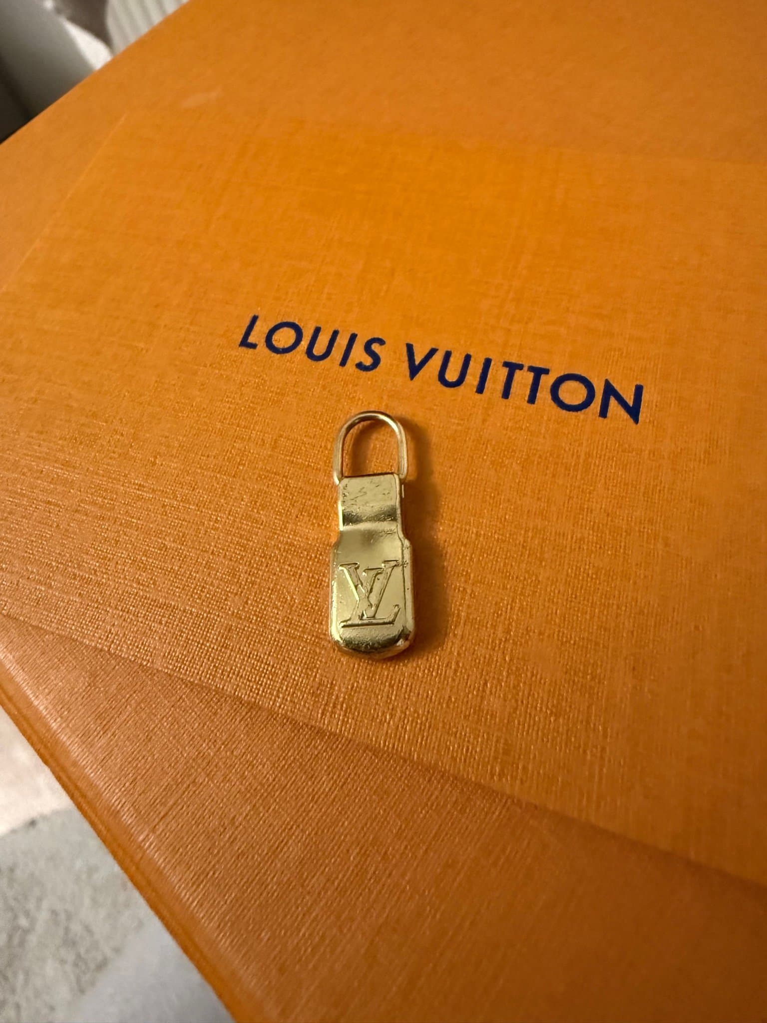 Louis Vuitton vintage zipperpull / hänge
