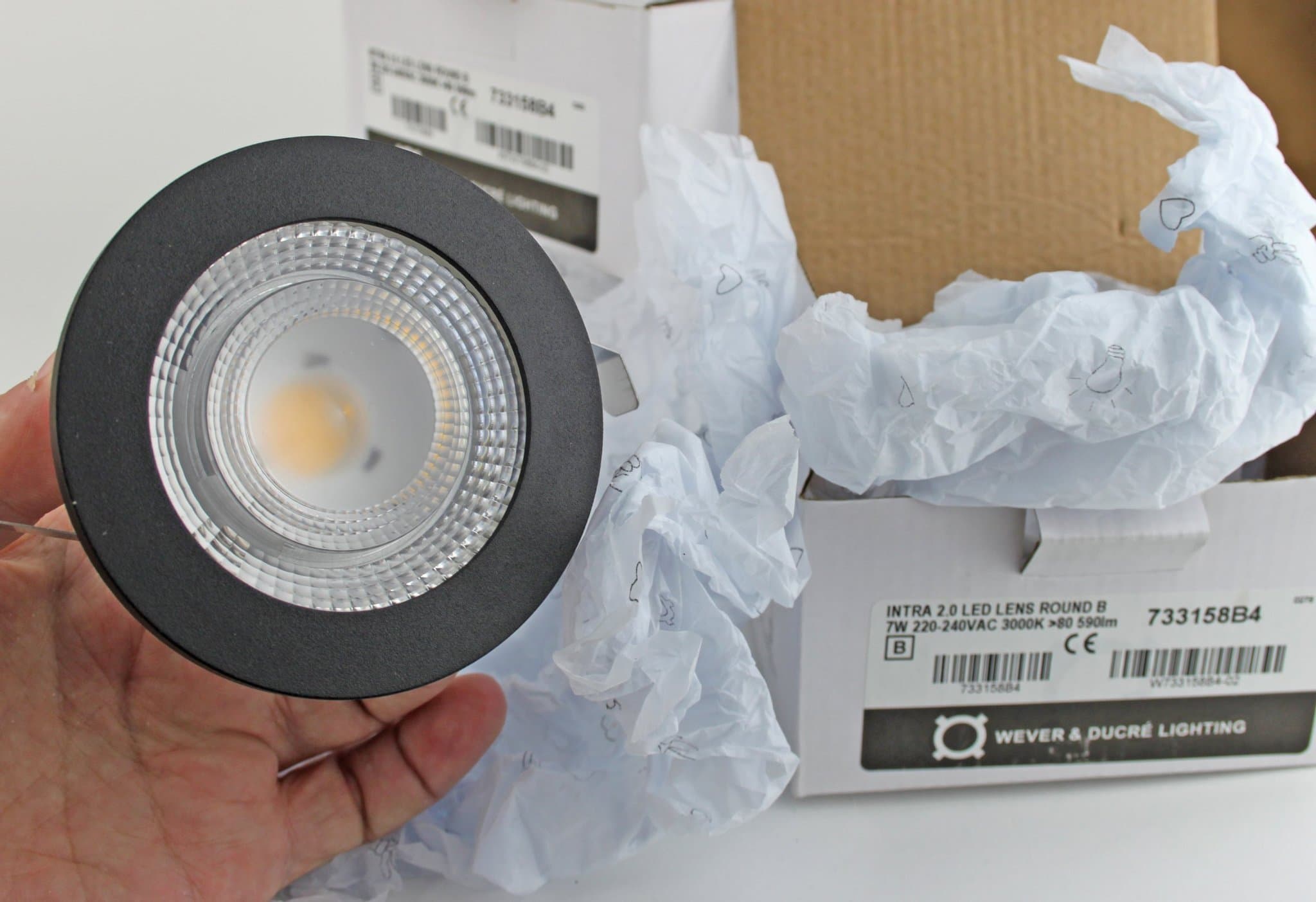 BLACK WEEK Weaver & Ducré LED 7w Spot Intra 2.0 IP65 bad el ute W733158B4-2 240V