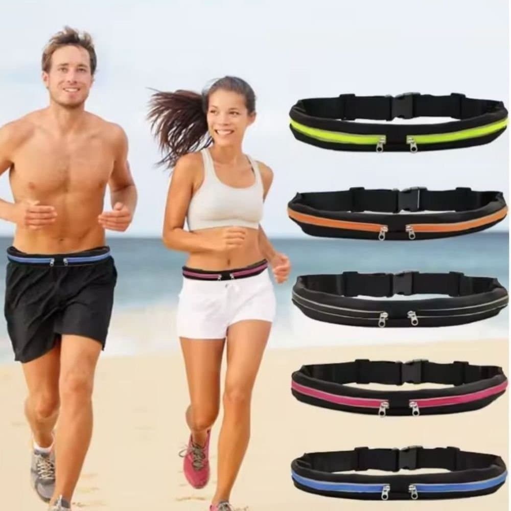 Ny. Midjeväska / Magväska till kort och mobil / löpning / Konsert / resan