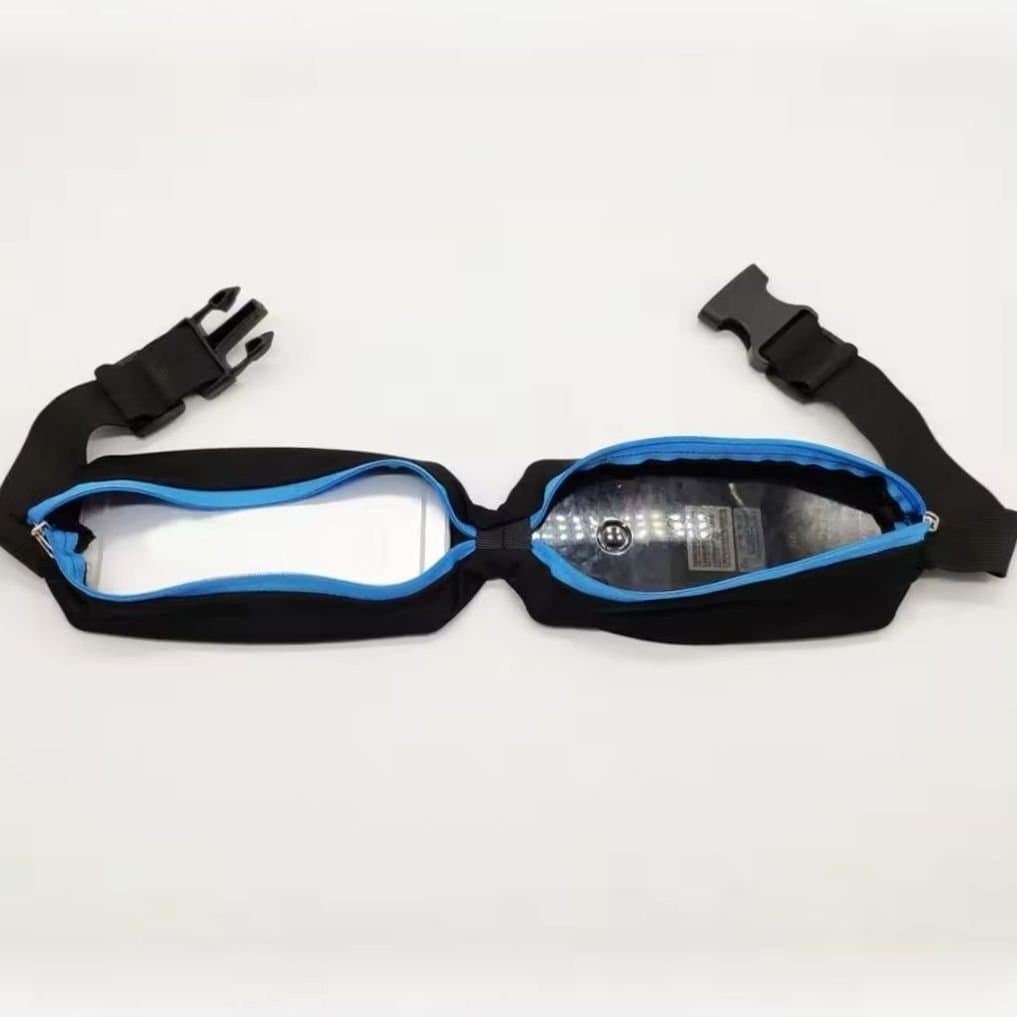 Ny. Midjeväska / Magväska till kort och mobil / löpning / Konsert / resan