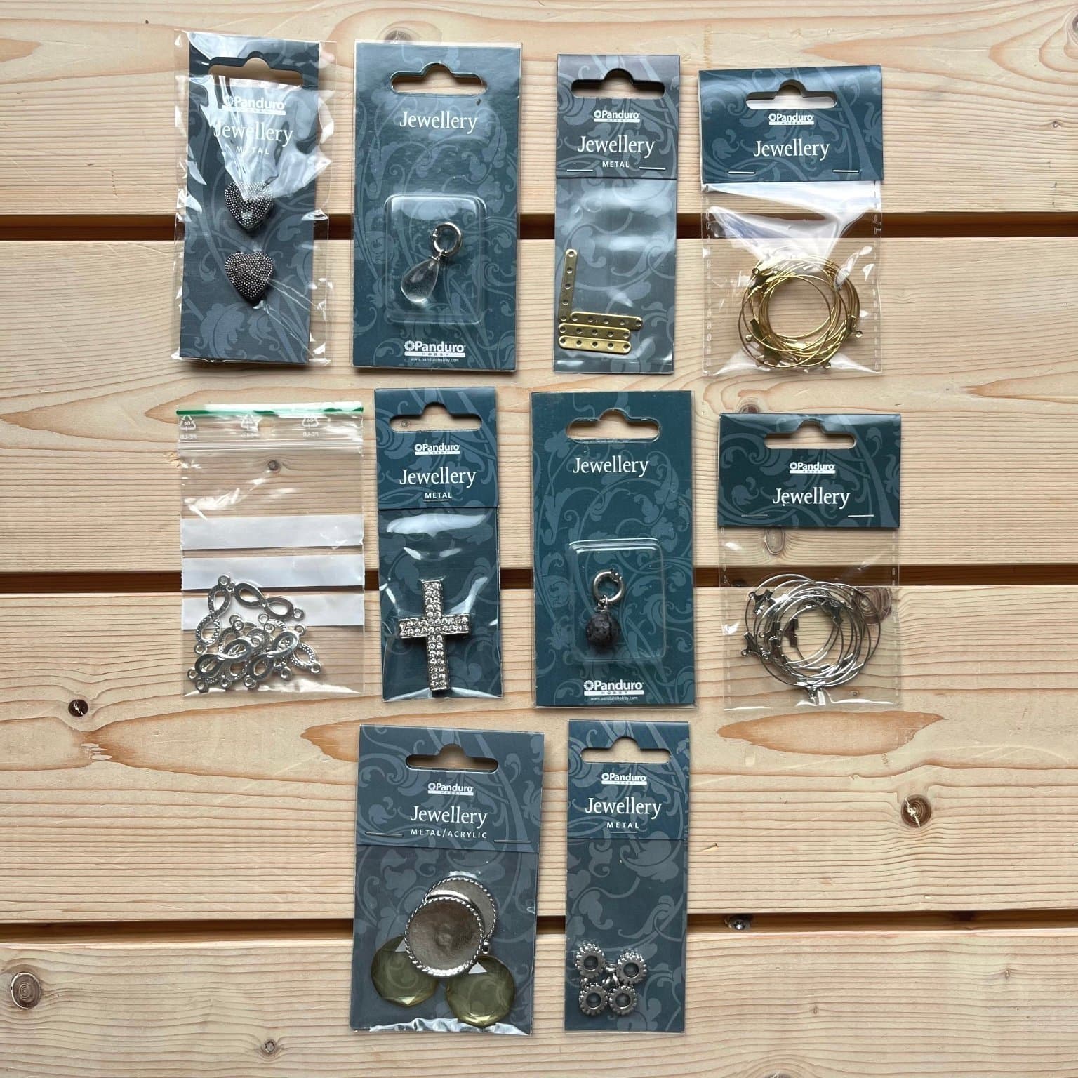 Smyckestillverkning - creolringar, berlocker… - Panduro m.fl. - Oanvänt skick