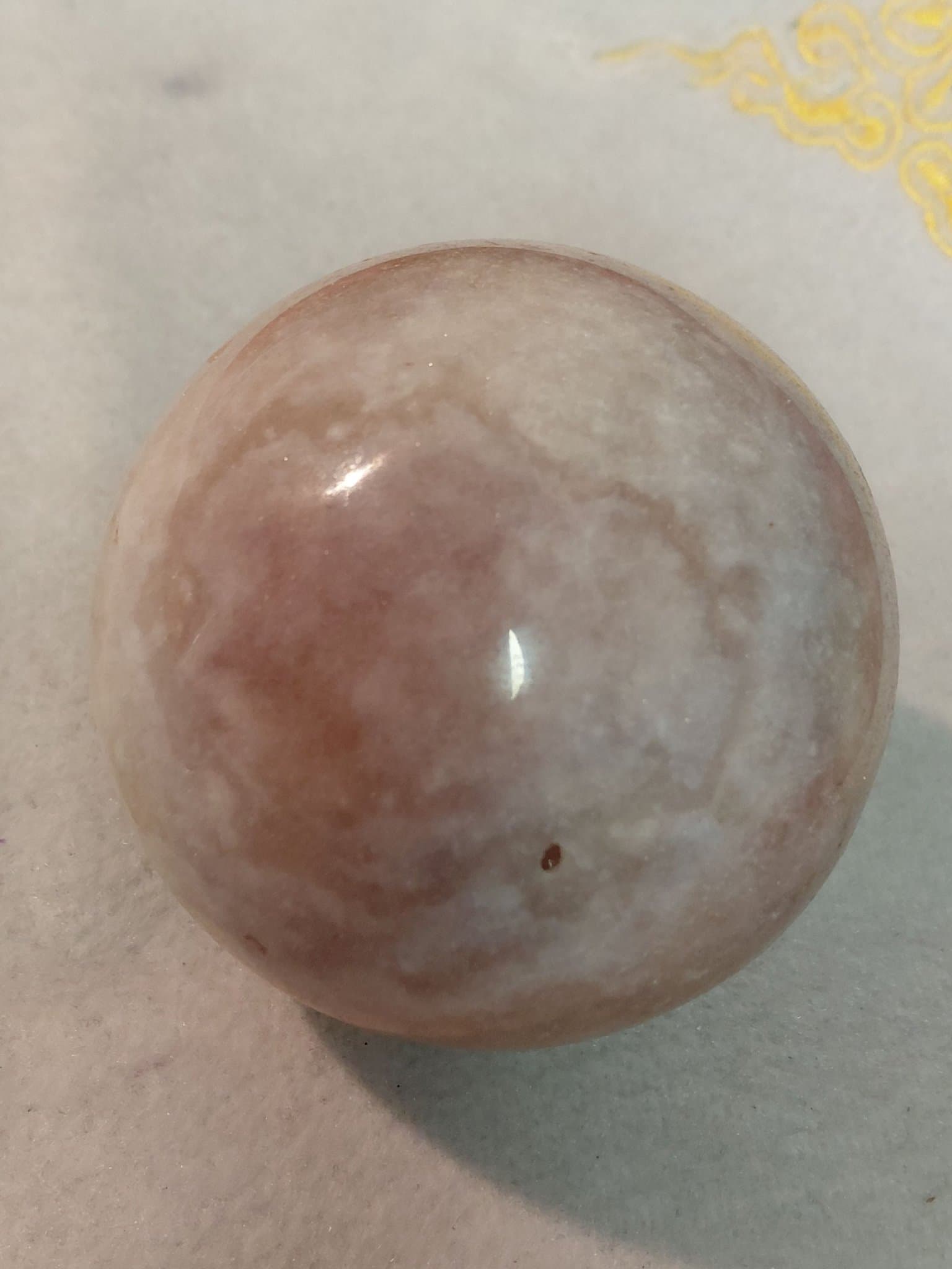 Stort Rosa ametist klot