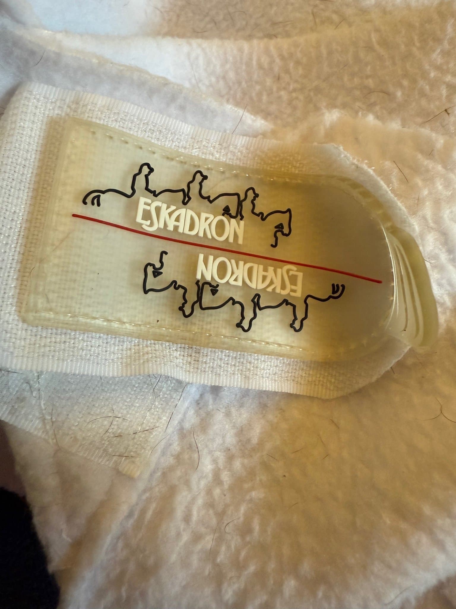 Eskadron fleecelindor vita 4-pack