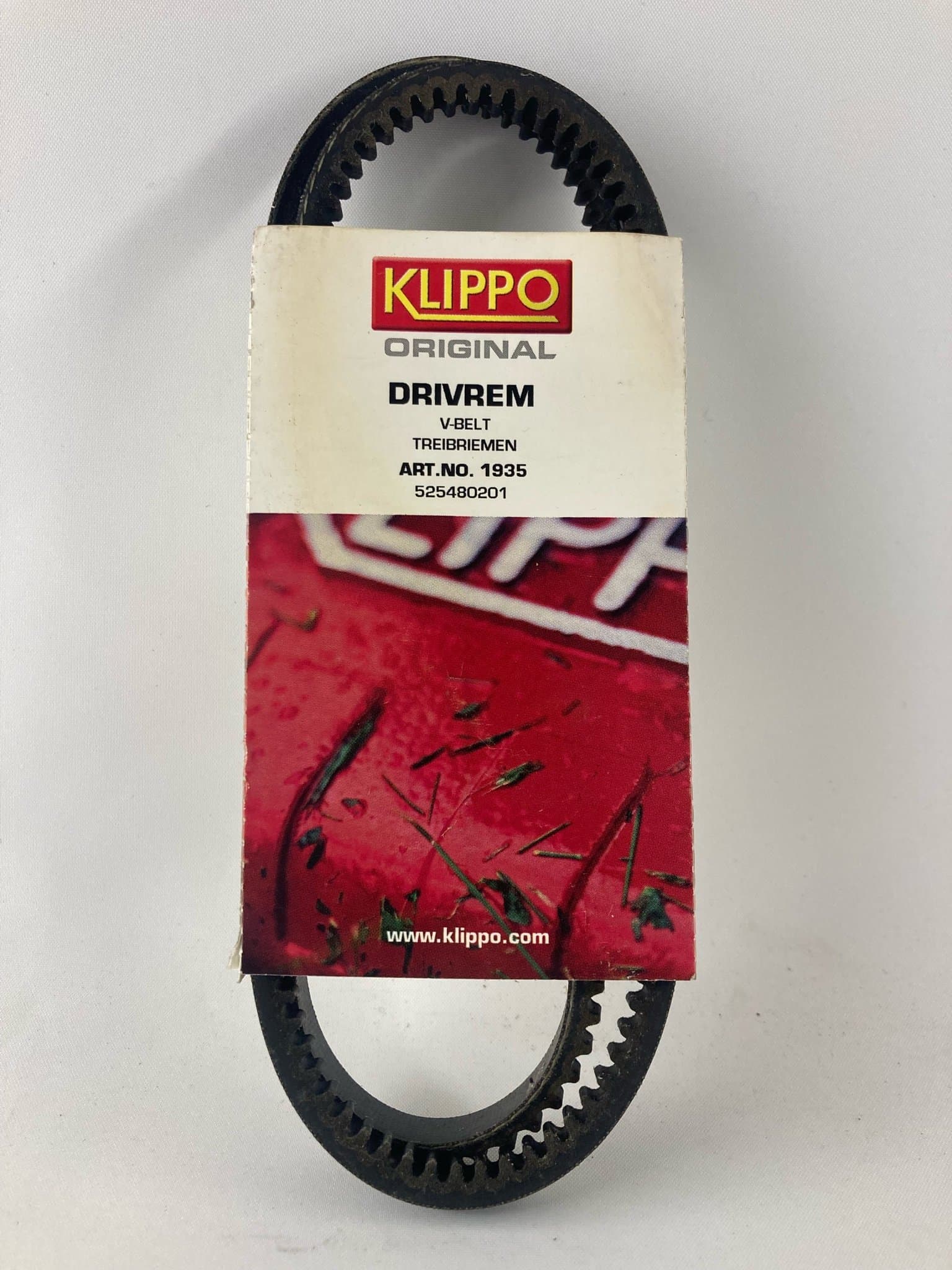 Klippo drivrem 1935 – kuggad originalrem Comet/Pro S/Pro 21