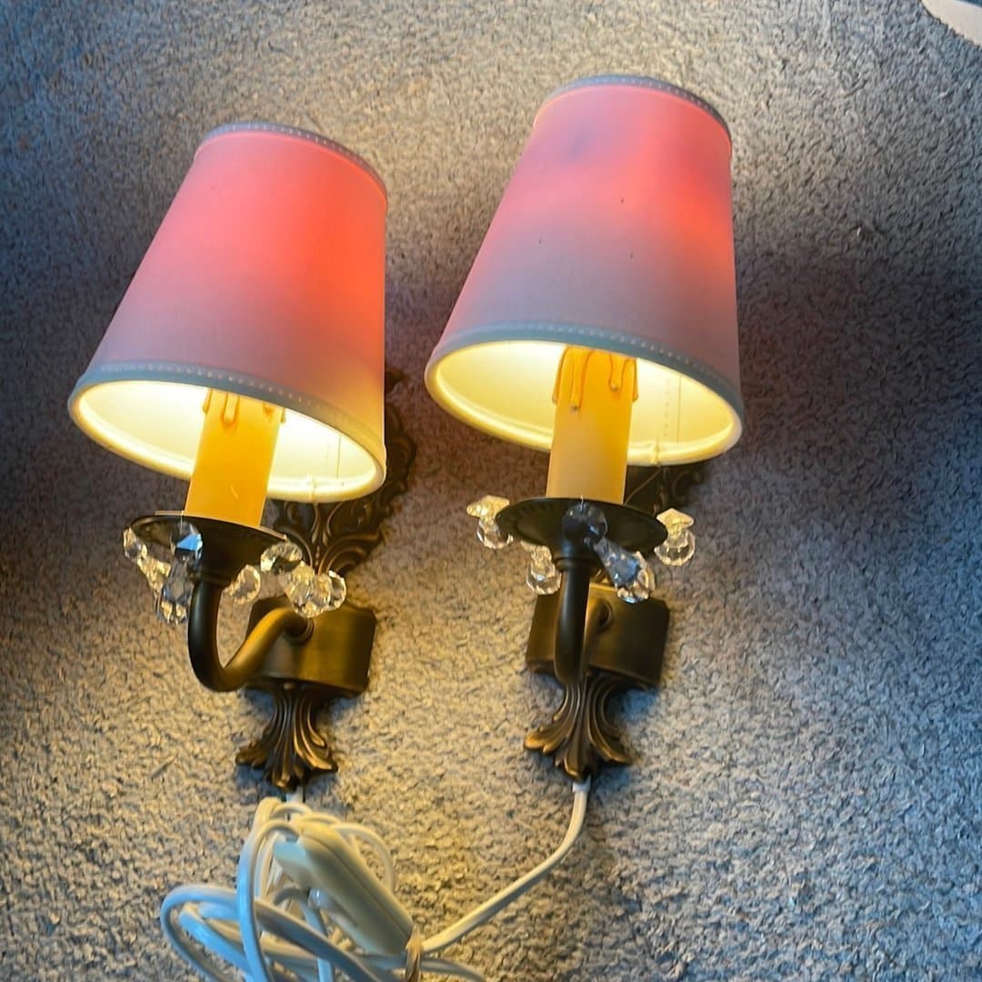 Vägglampor Rejmyre Belysning med kristalldekor