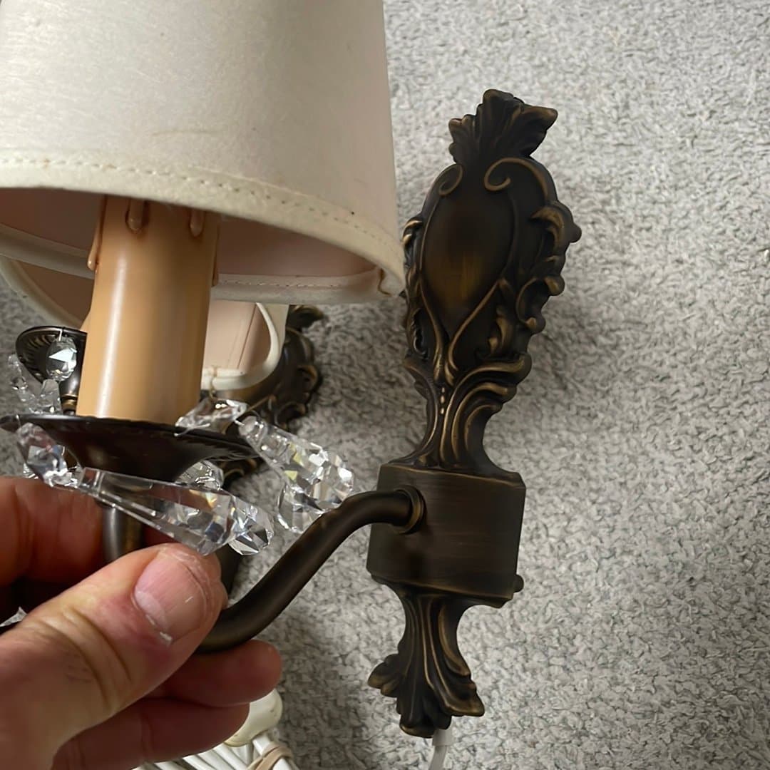 Vägglampor Rejmyre Belysning med kristalldekor