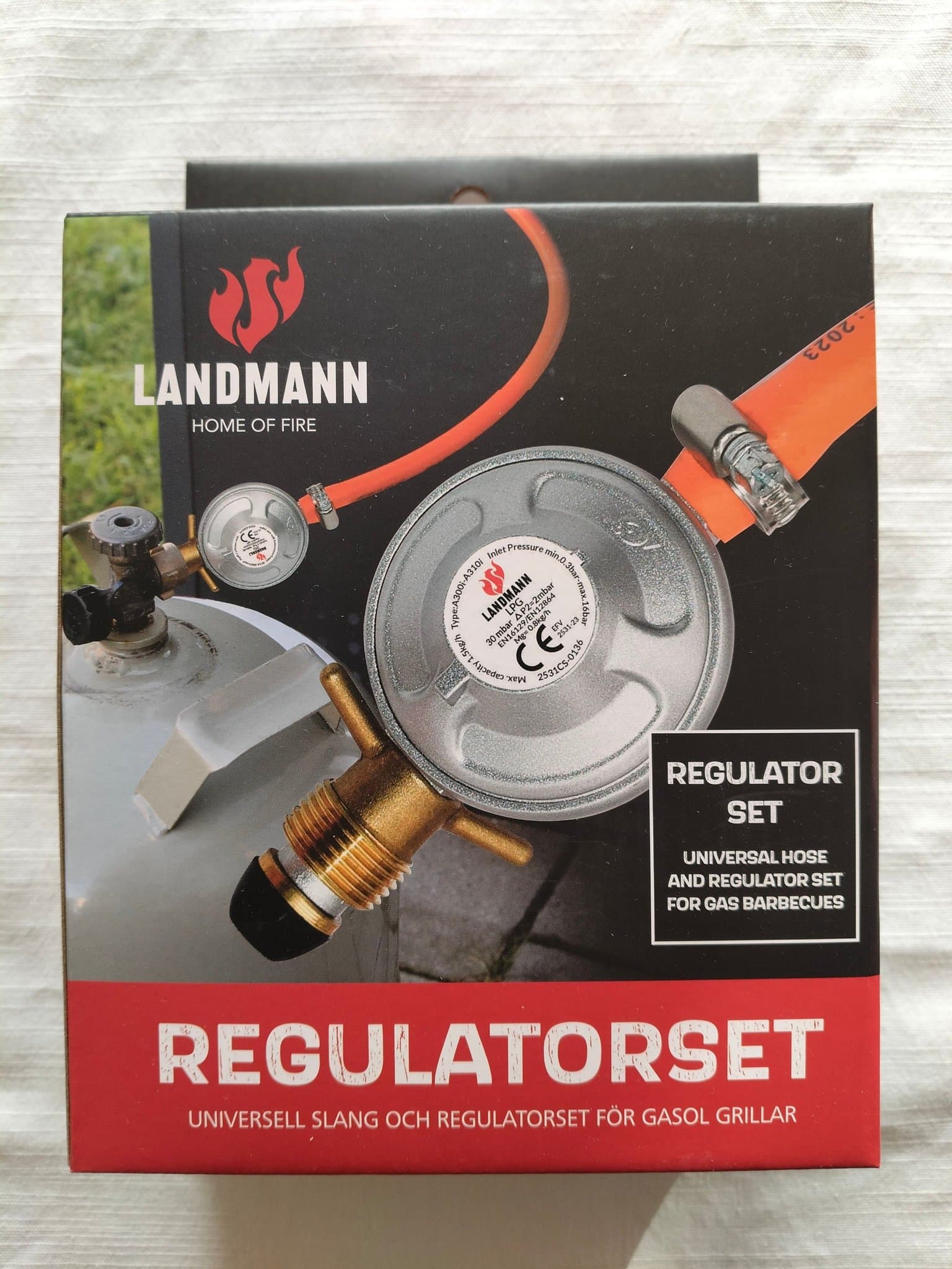 Landmann Regulator Set för Gasolgrill-Helt nytt