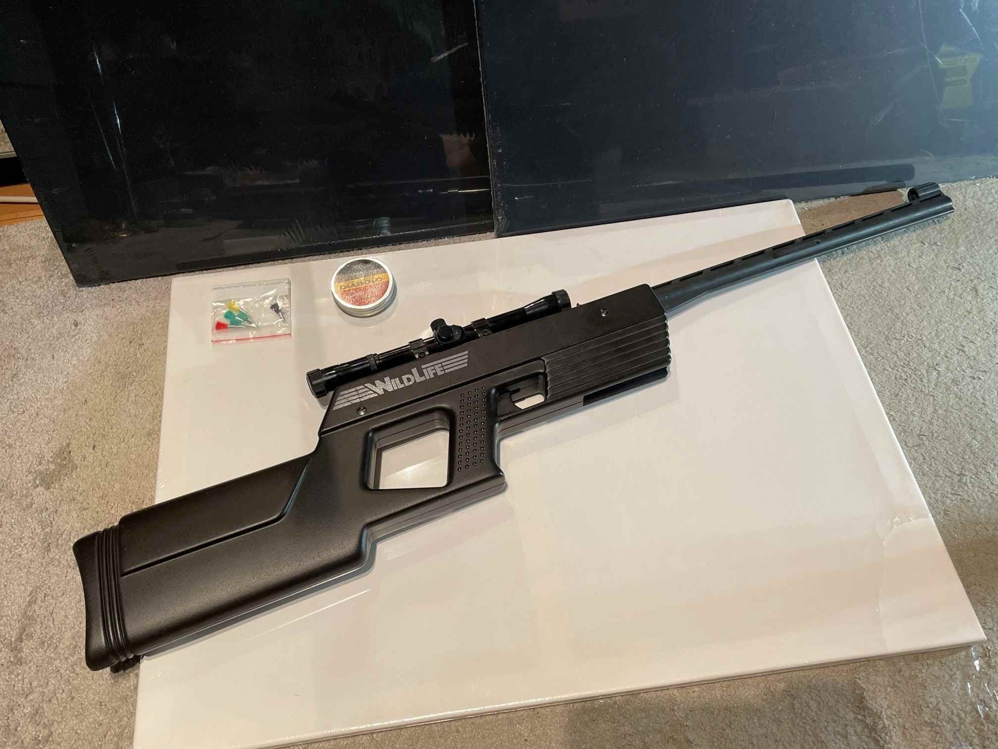 Umarex kraftfullt luftgevär Wildlife licensfritt 4,5 mm vintage 80s RARE