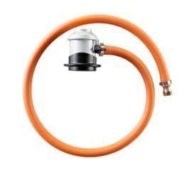 Gasregulatorsats 29 mbar, 1/4"V kopplingsmutter, "click-on", Typ 682 LPG, 2 kg/h