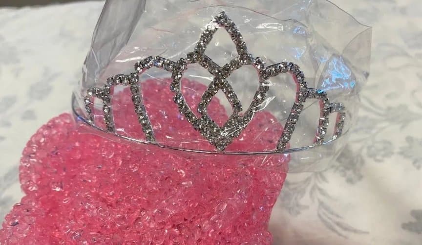 Brudstrass kristall Krona