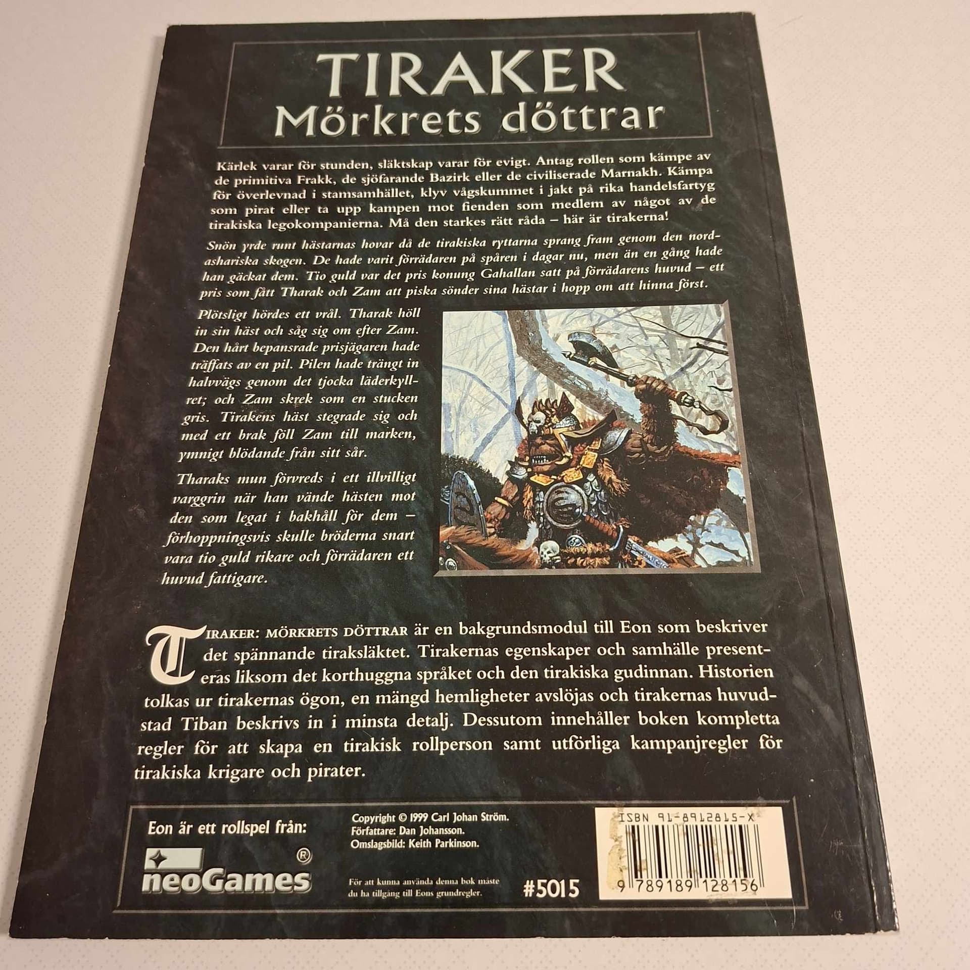 Tiraker: Mörkrets döttrar till Eon – Mycket fint skick! (Neogames)