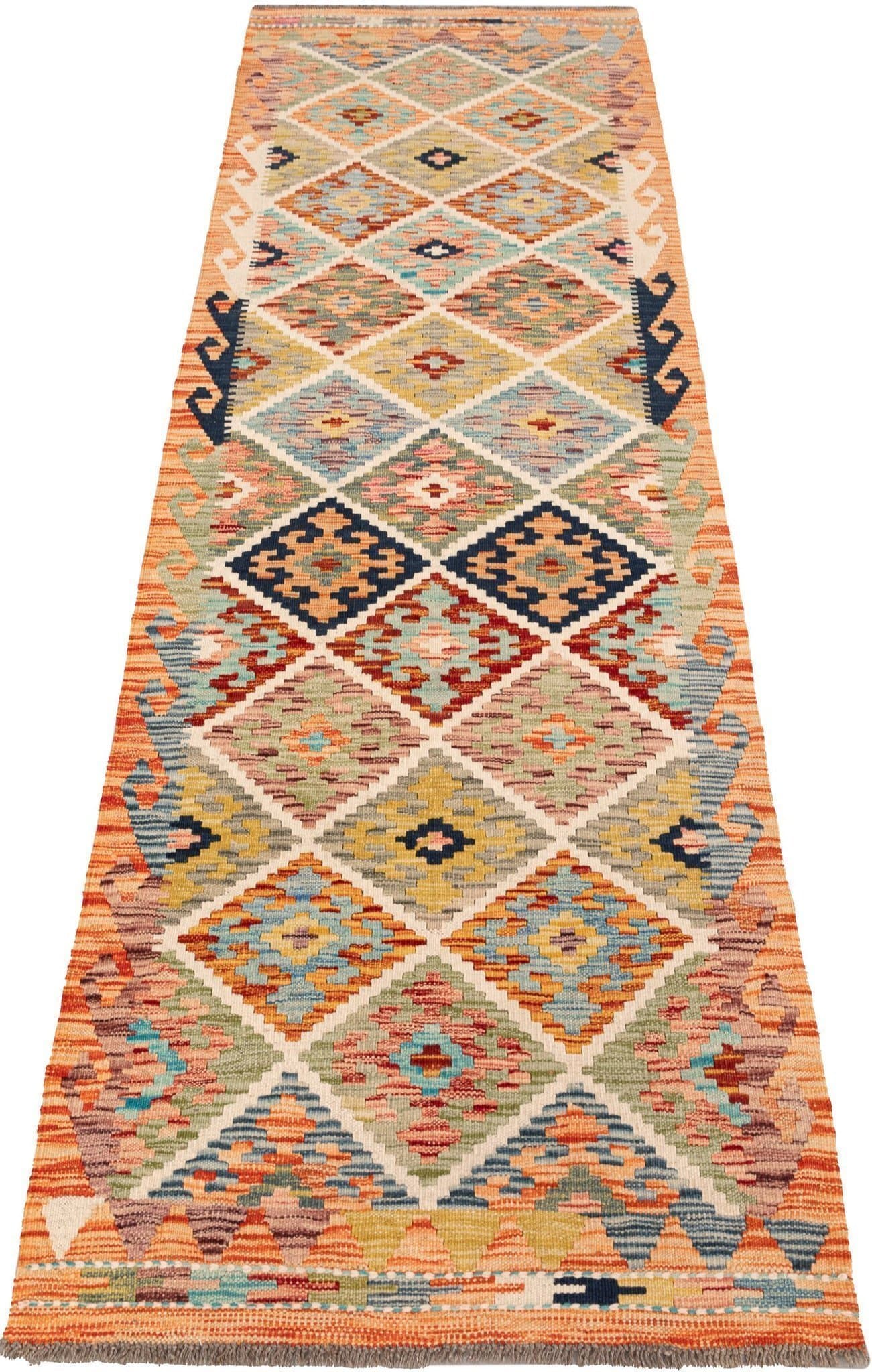 Klassisk Kelim, galleri model, ca 248x87 cm