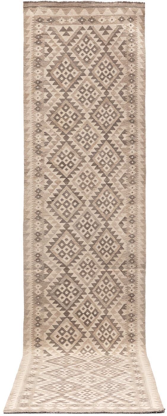 Naturfärgad Kelim galleri, ca 391x79 cm