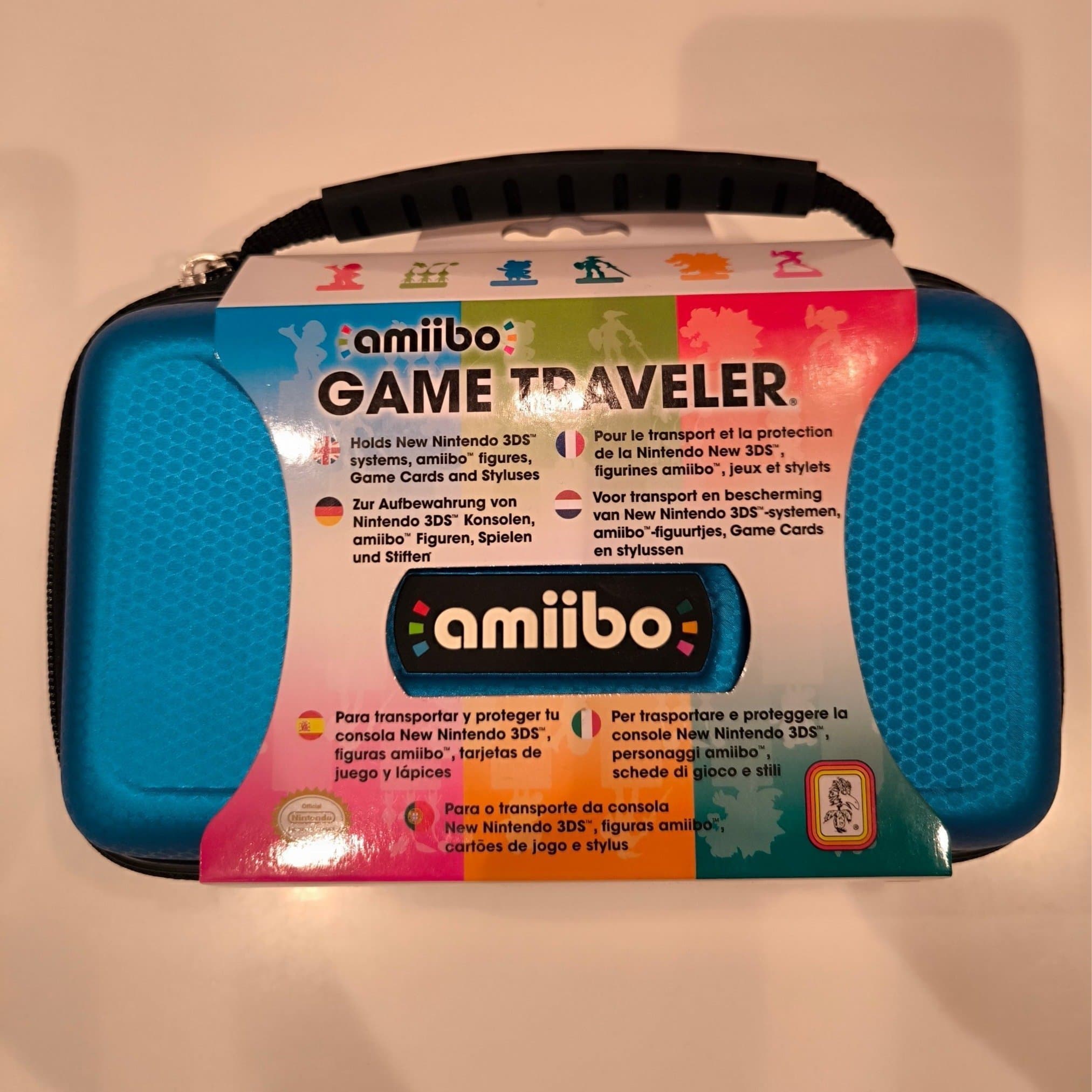 NY! Nintendo 3DS amiibo Game Traveler Case Blue