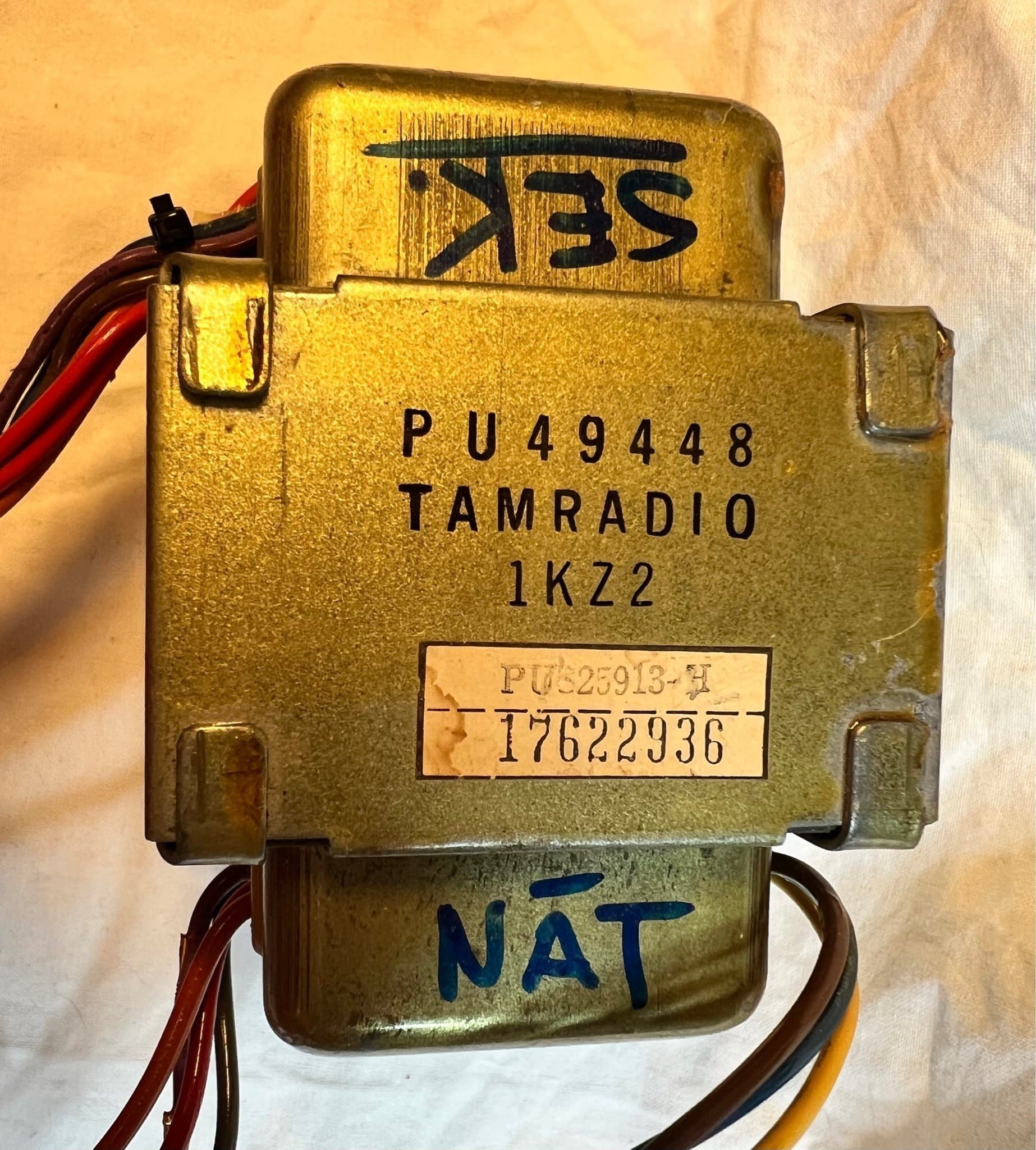Transformator PU49448 TAMRADIO 1KZ2, Telefunken VRV640