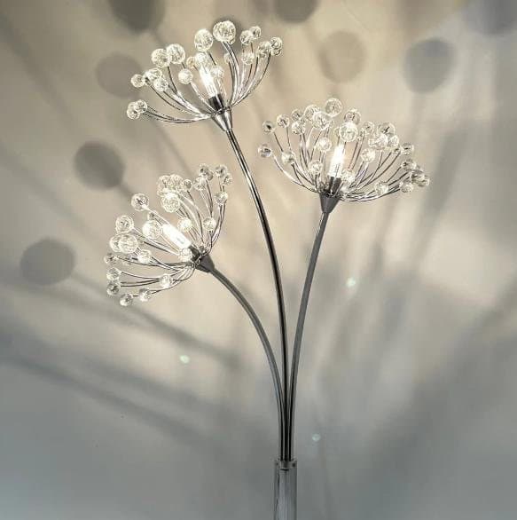 Malmbergs Bordslampa Iris, krom