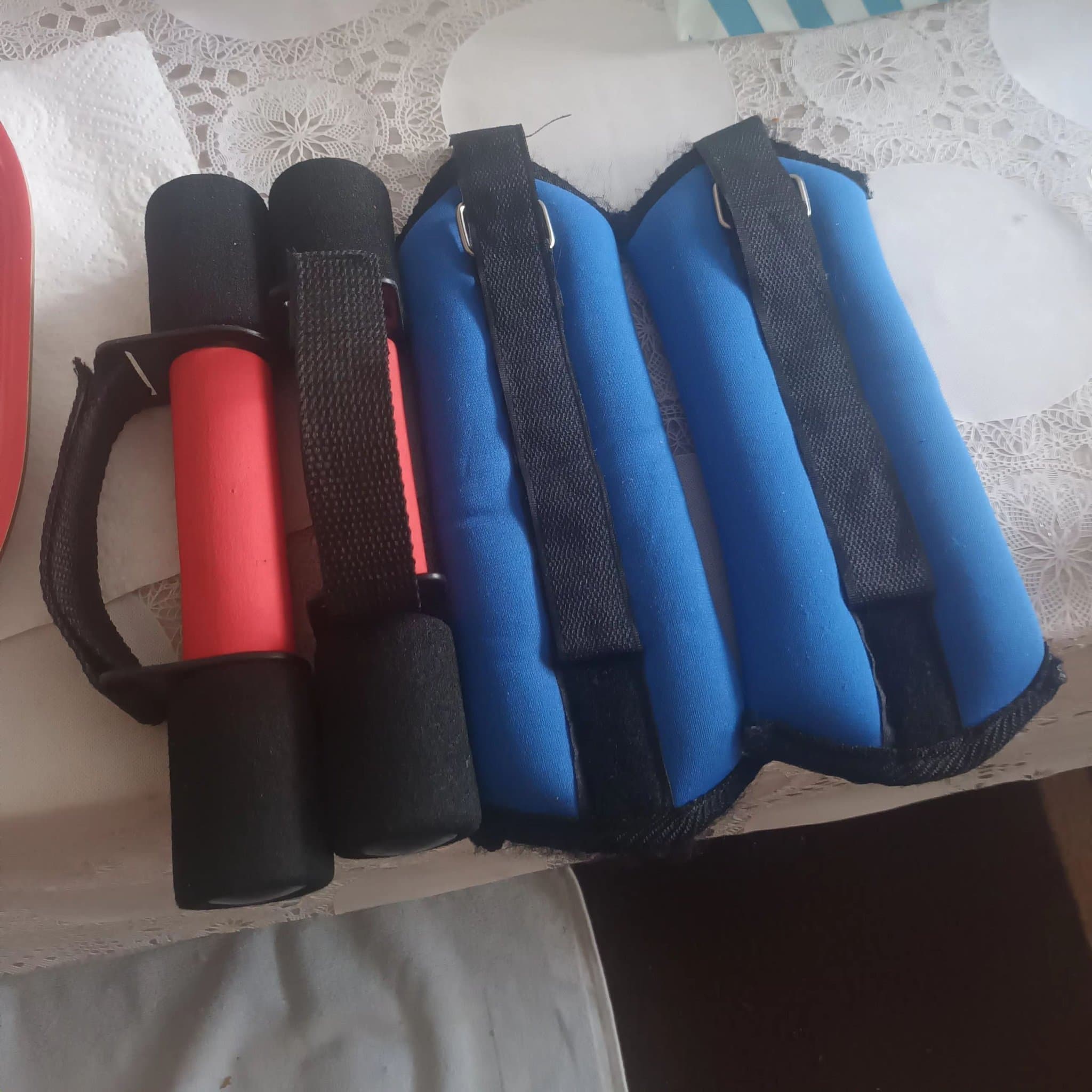 Hantlar och fotvikter