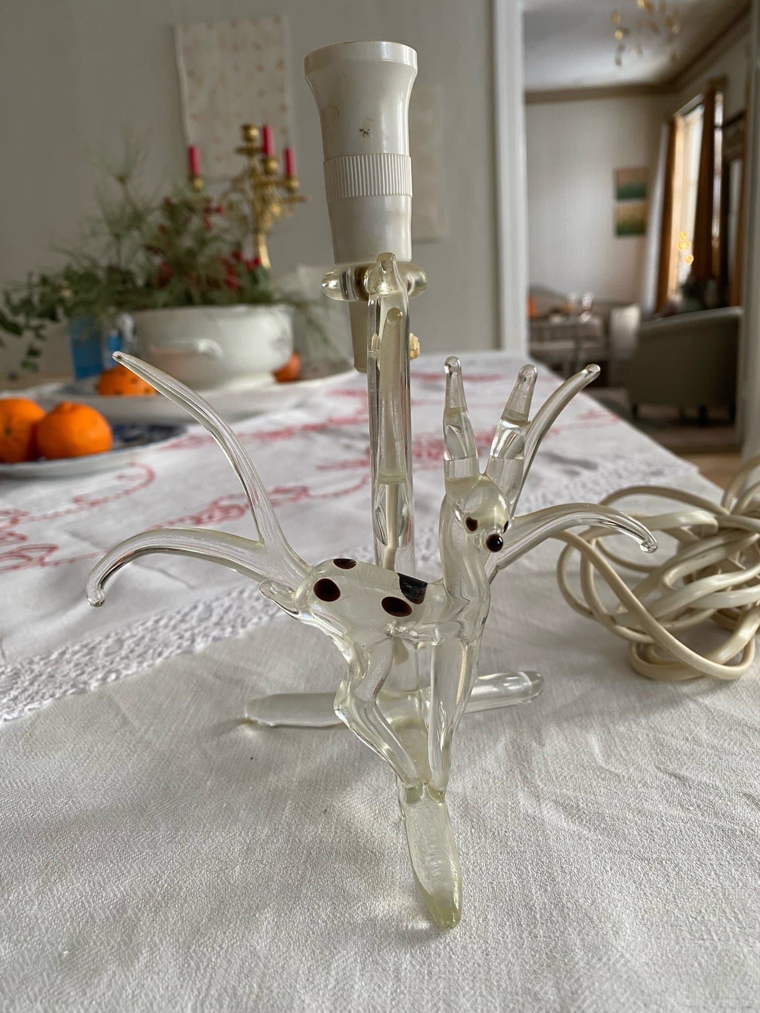 Glaslampa - Rådjur -Roland Ekoff