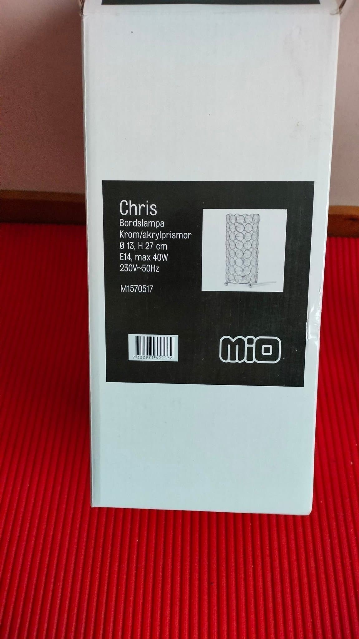 Helt ny Bordslampa Chris från Mio