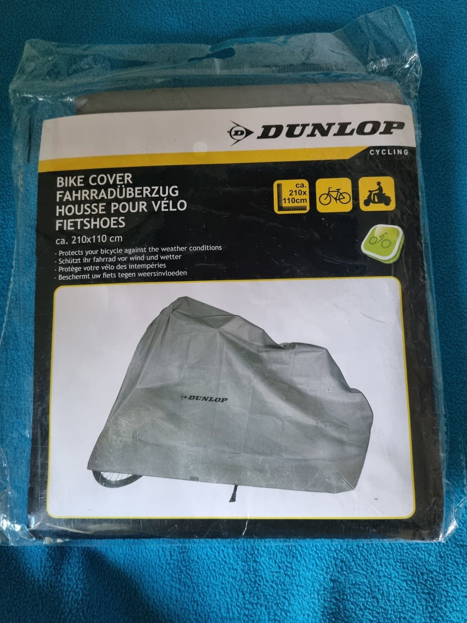 Dunlop Cykel/Moped överdrag - 210x110 cm