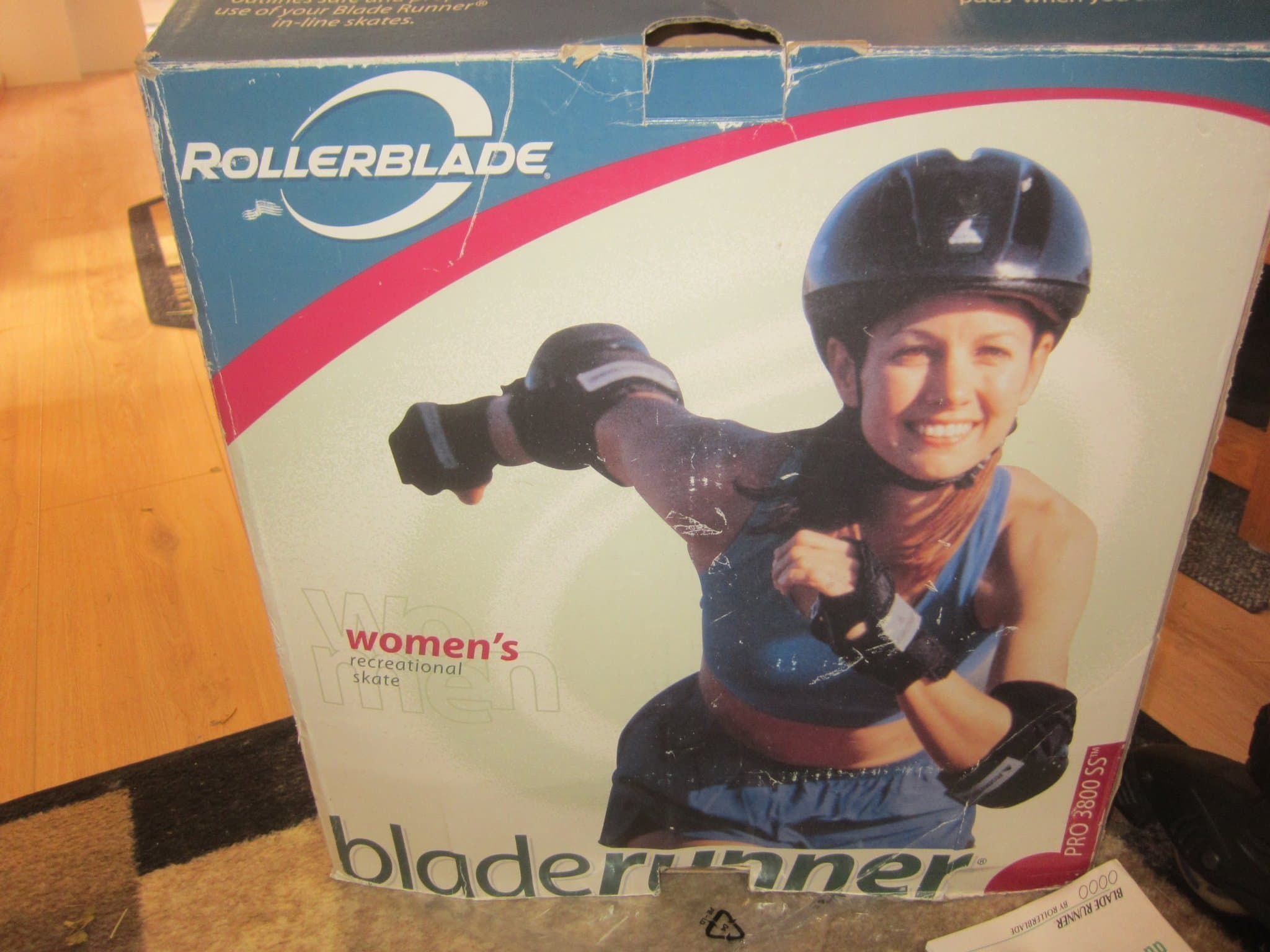 Rollerblade Bladerunner Pro 3800 SS Inlineskates Dam Storlek US 9/SE 40