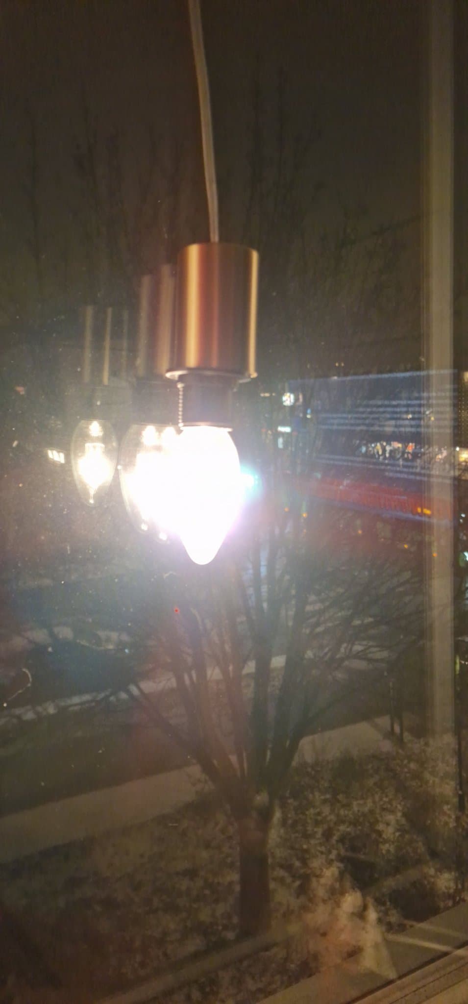 Fönster/Pendellampa