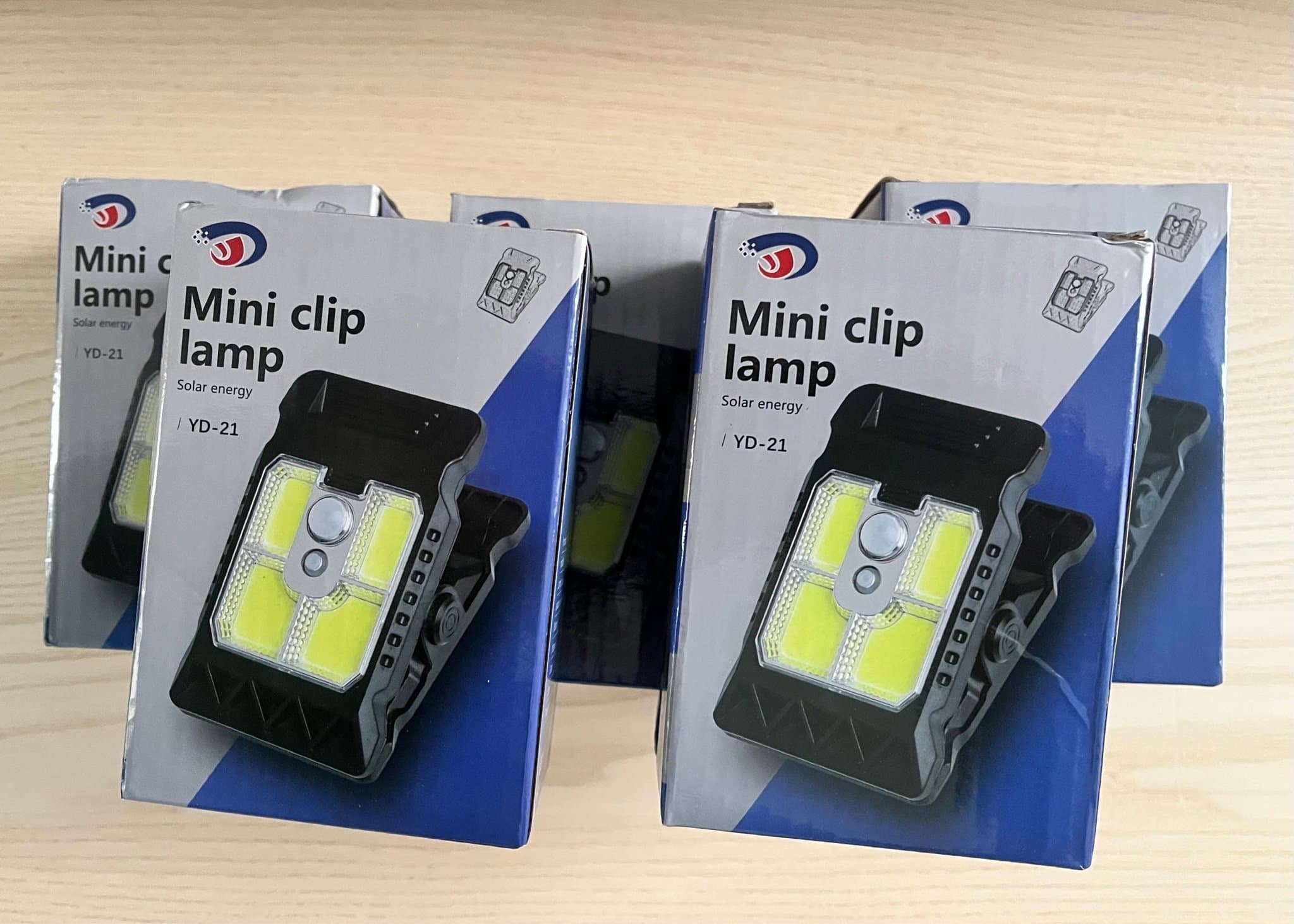 5st Nya Solcellslampor med klämma – Slipp skruva!