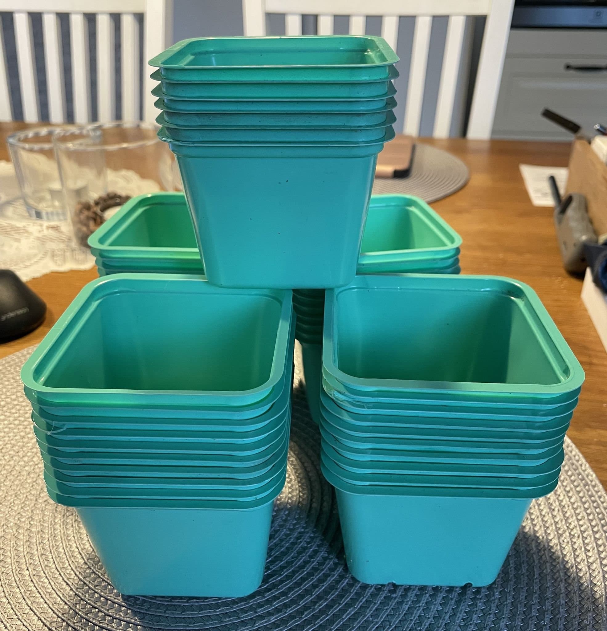 Odlings krukor/burkar för sådd 50 st