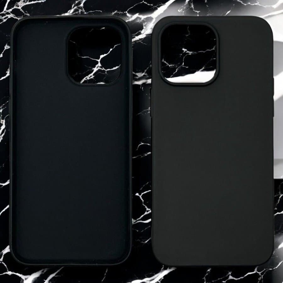 [Paket] iPhone 15 Pro Max - Svart Skal + 9H Härdat Glas Skärmskydd