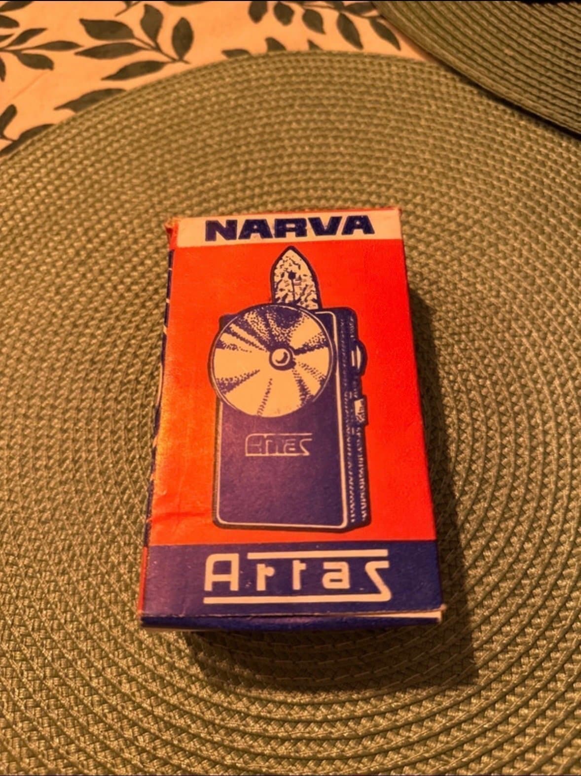 Narva Arras Signal/Ficklampa DDR Originalkartong