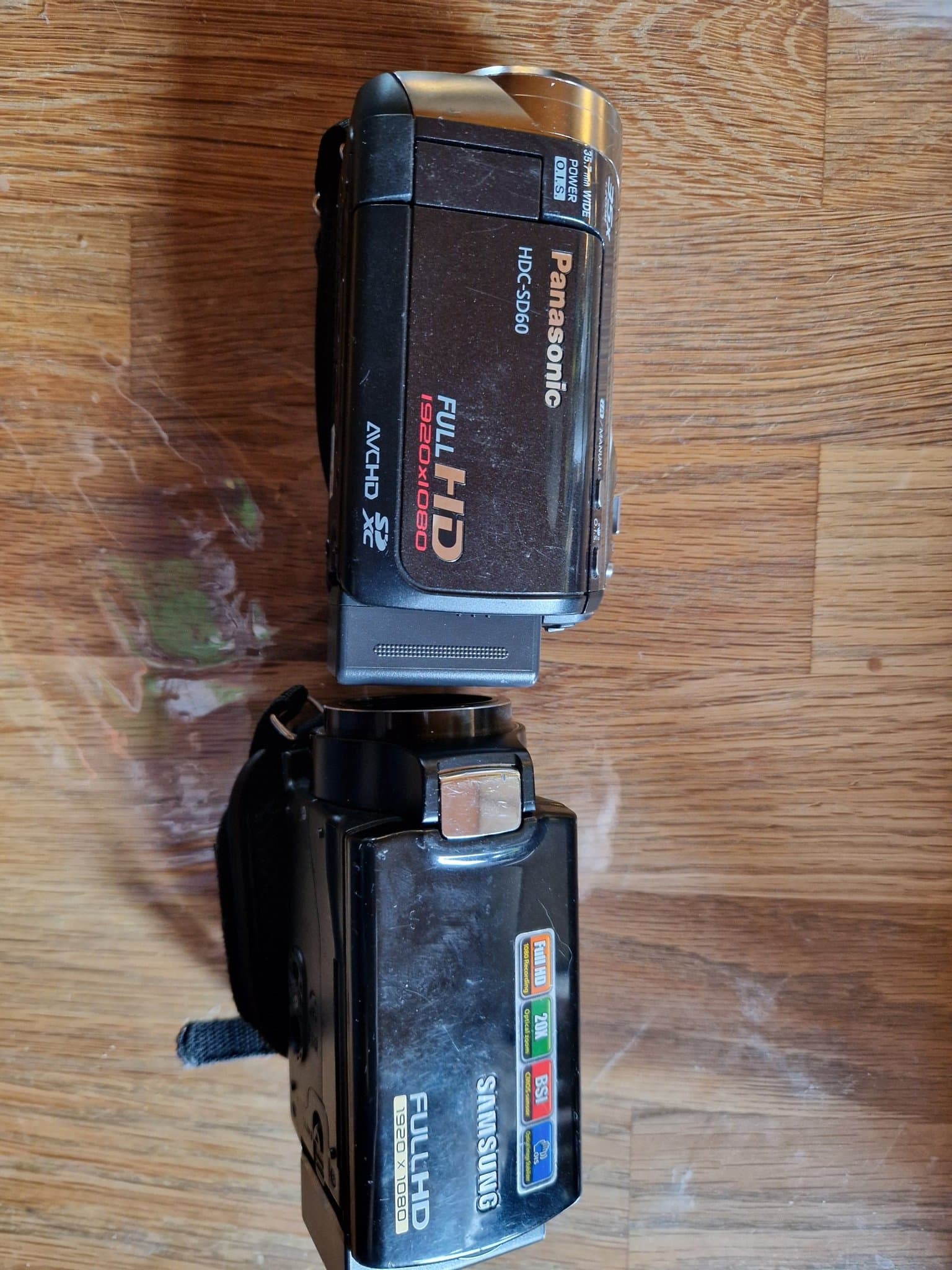 Digitala videokameror samsung & panasonic