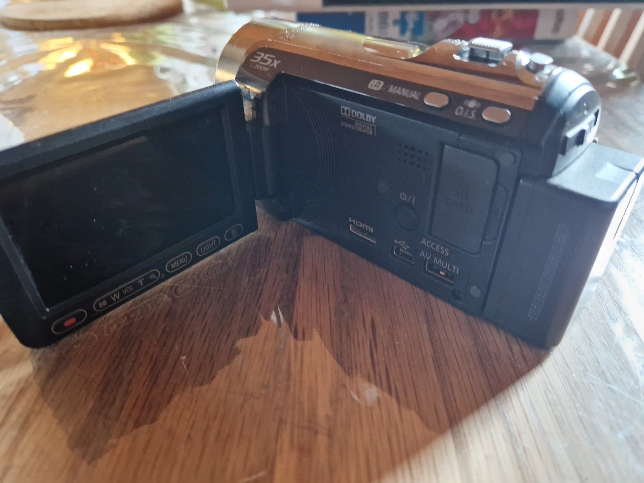 Digitala videokameror samsung & panasonic