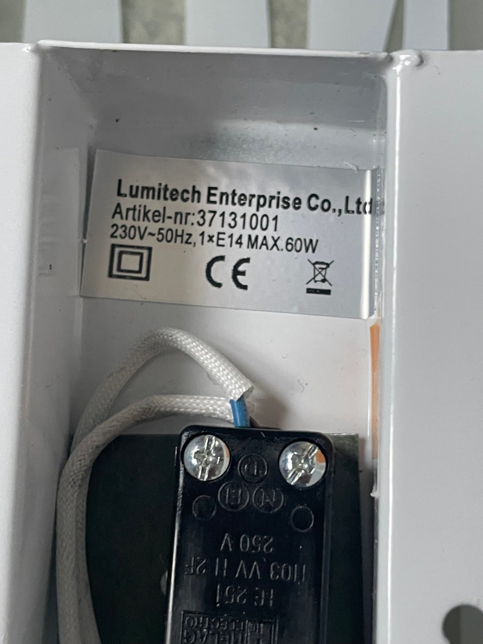 Vägglampa Lumitech Enterprise Co., Ltd