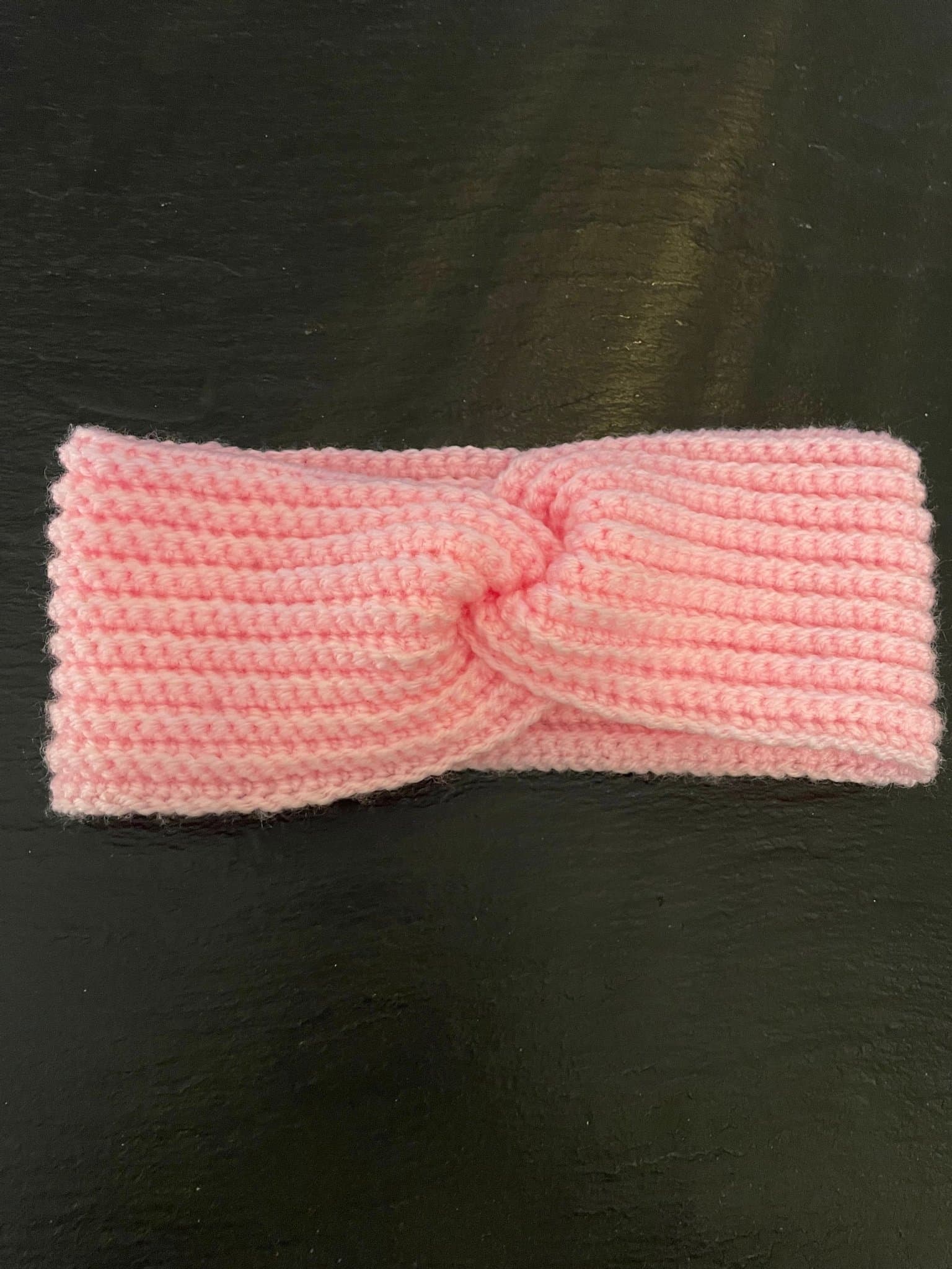 Rosa pannband till vuxen