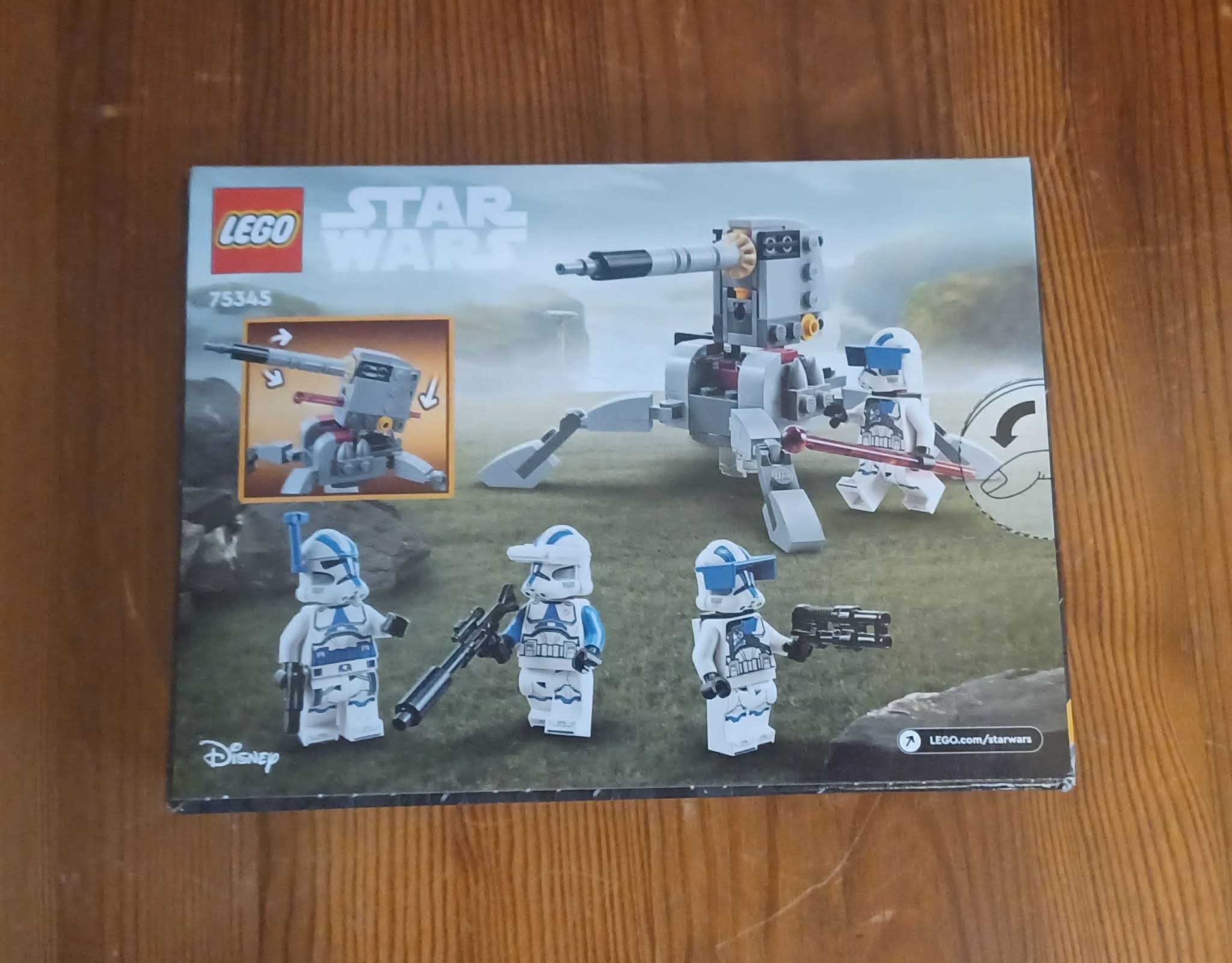 LEGO Star Wars 75345 , 501st Clone Troopers Battle Pack. Helt nytt, oöppnad