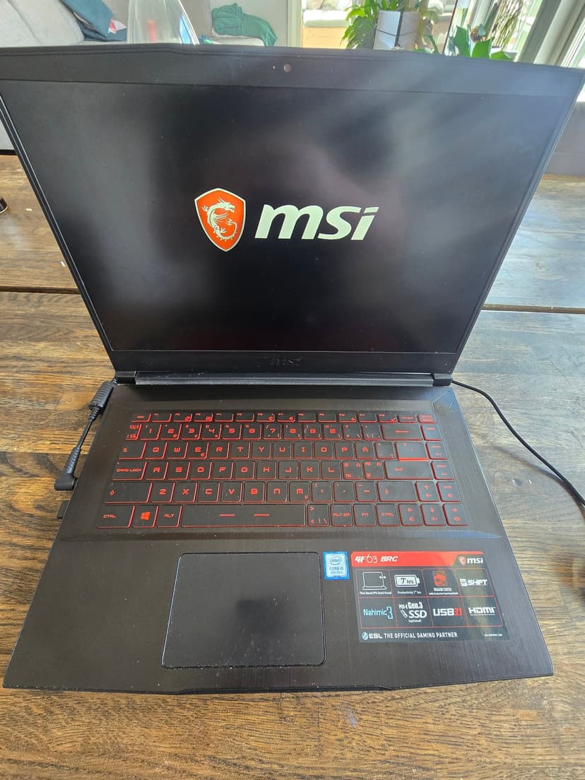 MSI Gaming GF63 15"
