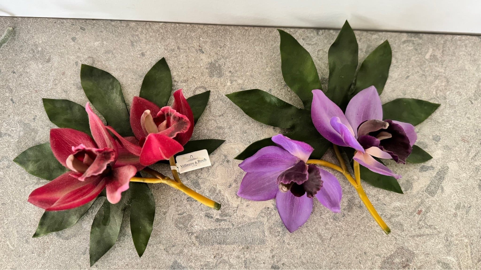 Villeroy&Boch vintage Konstgjorda orkidé
