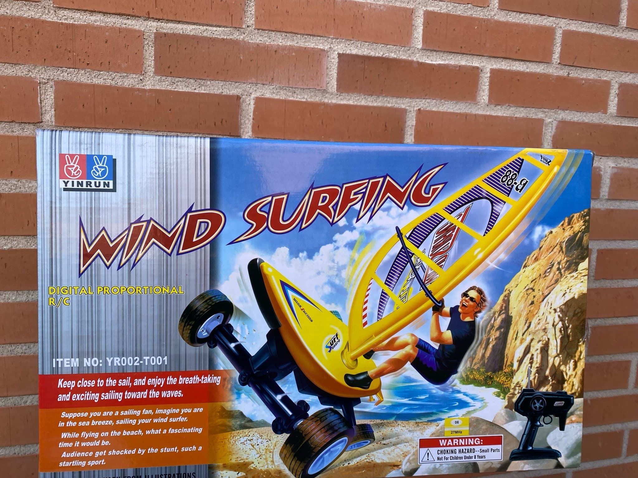 Radiostyrd windsurfing-leksak (R/C)
